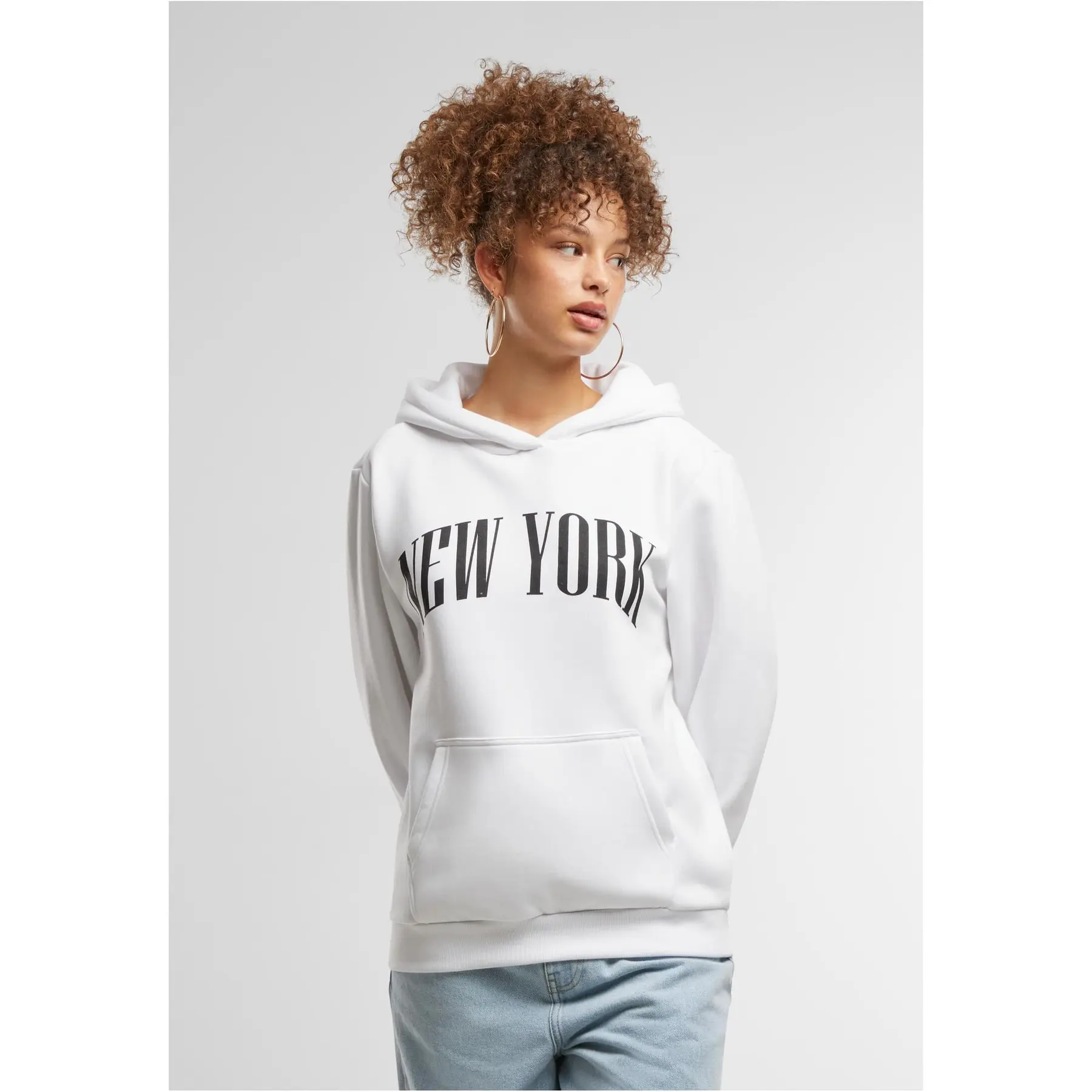 Felpa con cappuccio da donna Miss Tee New York