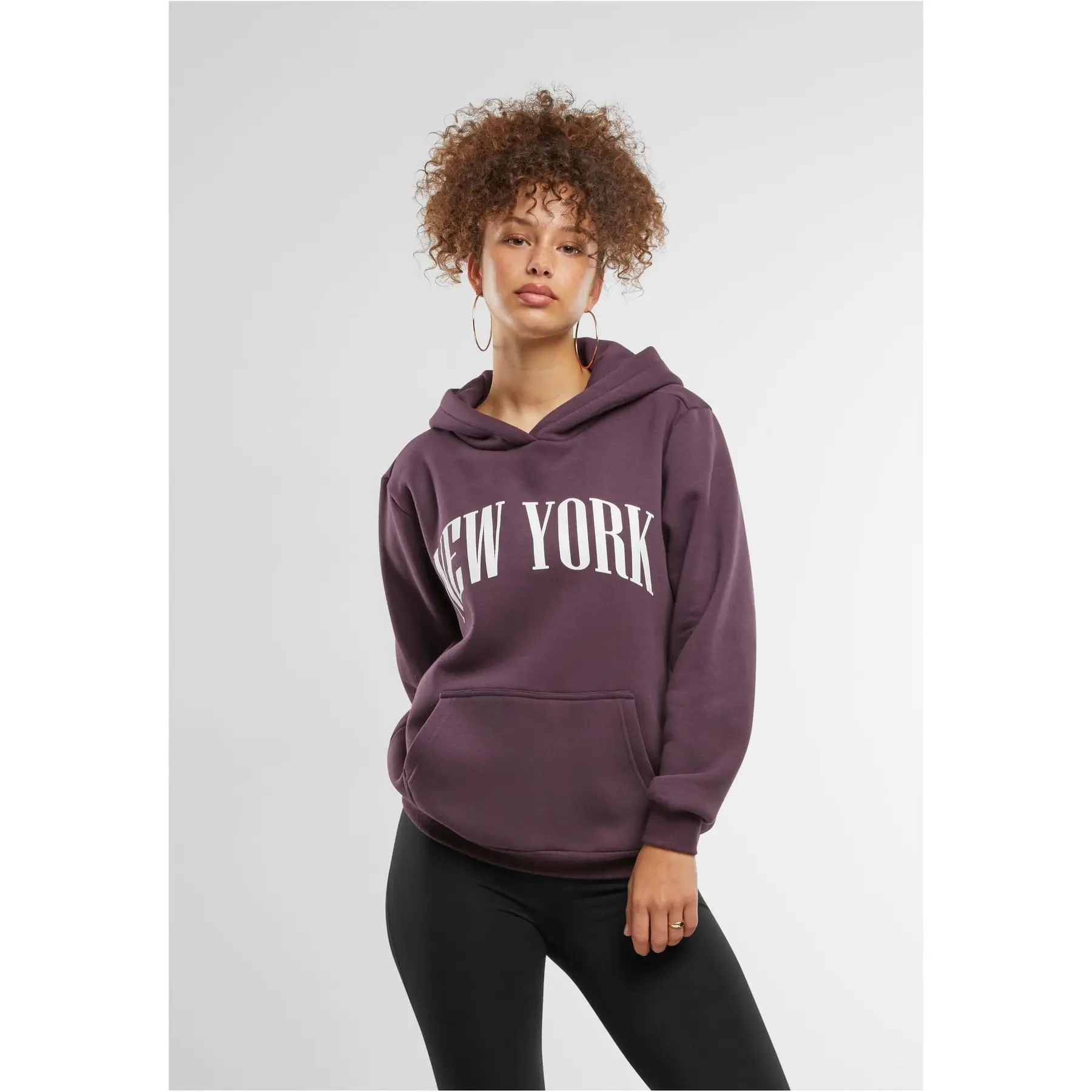 Felpa con cappuccio da donna Miss Tee New York