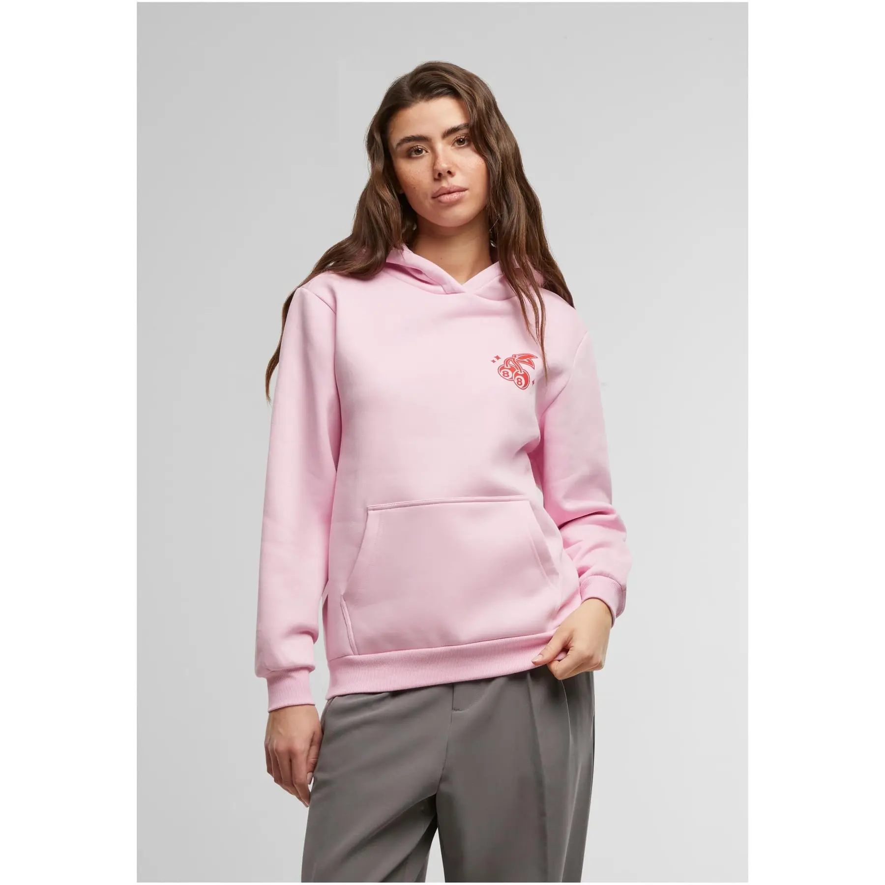 Hoodie Damen Miss Tee Lucky Cherry
