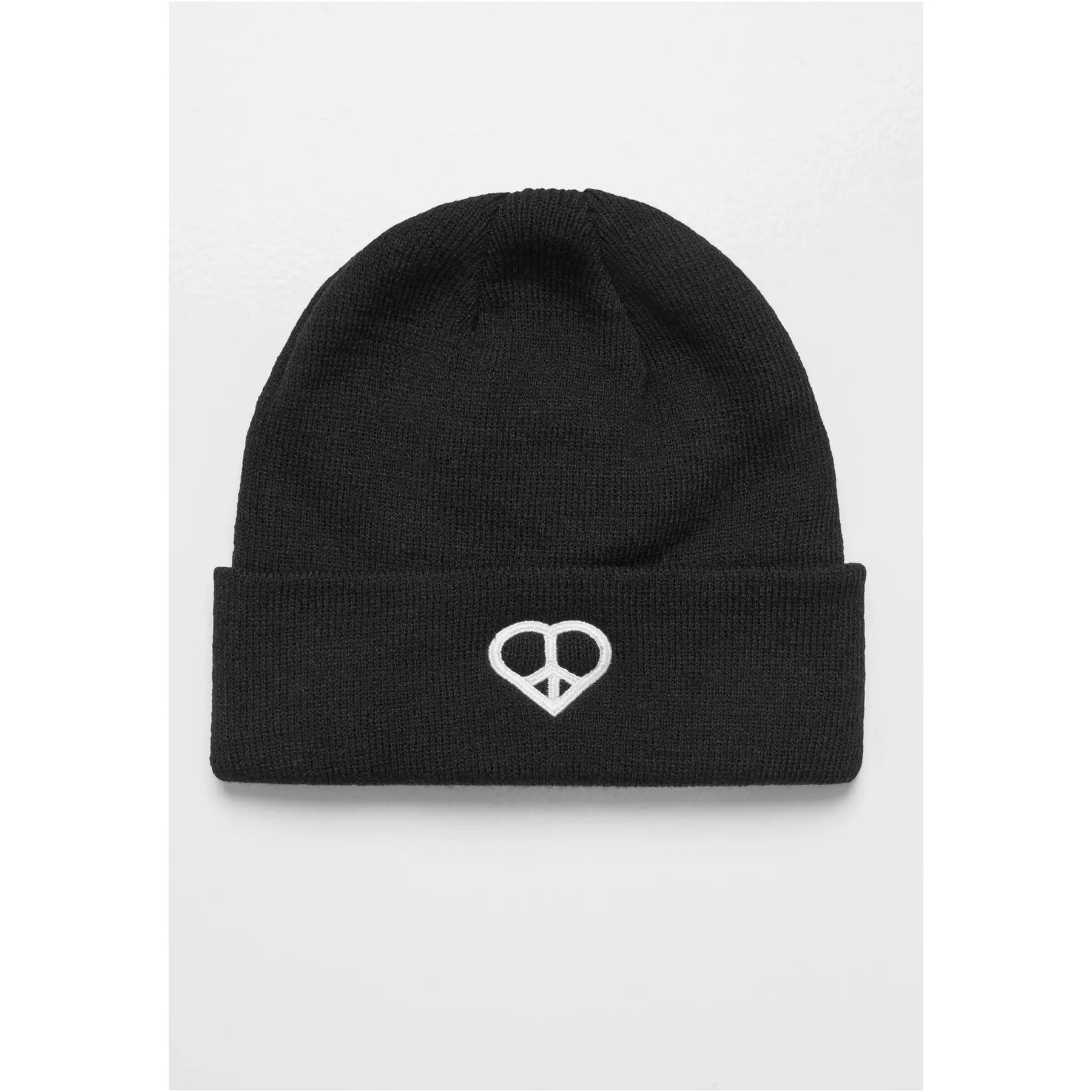 Strickmütze Damen Miss Tee Peace Sign Heavy