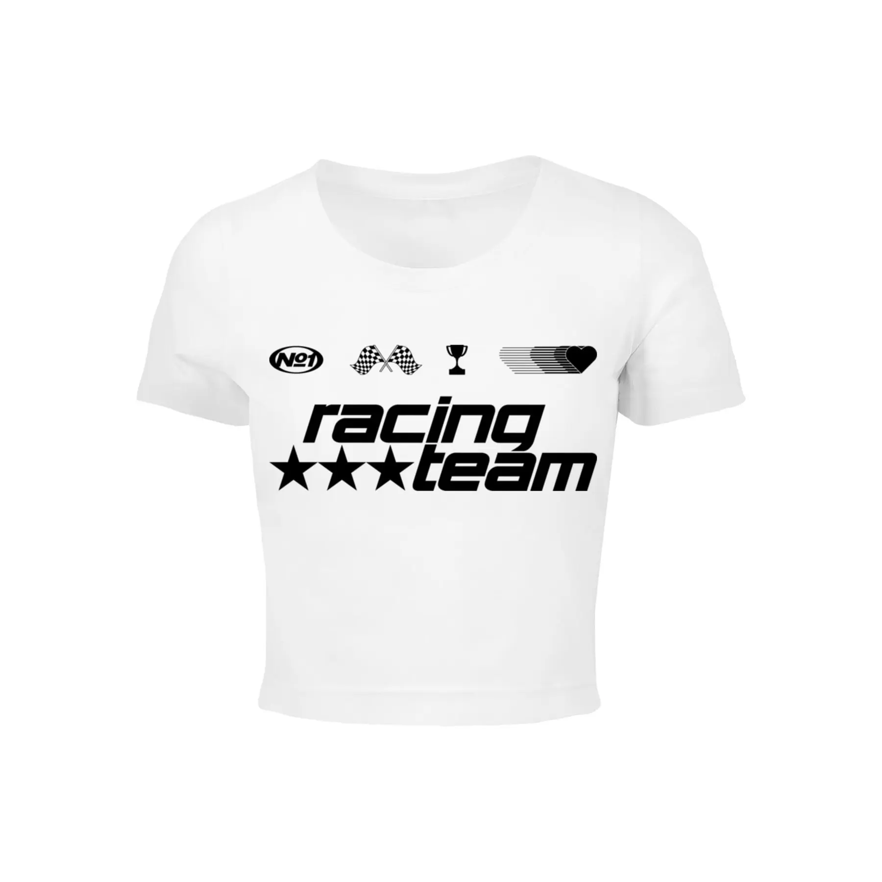T-Shirt Miss Tee Number One Racing Team