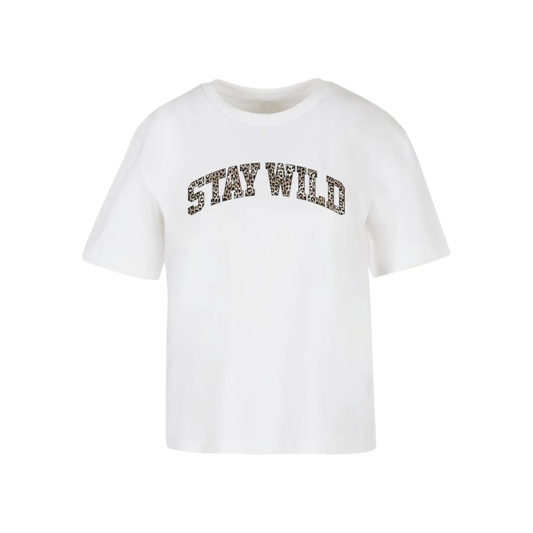 T-Shirt Miss Tee Stay Wild Leo