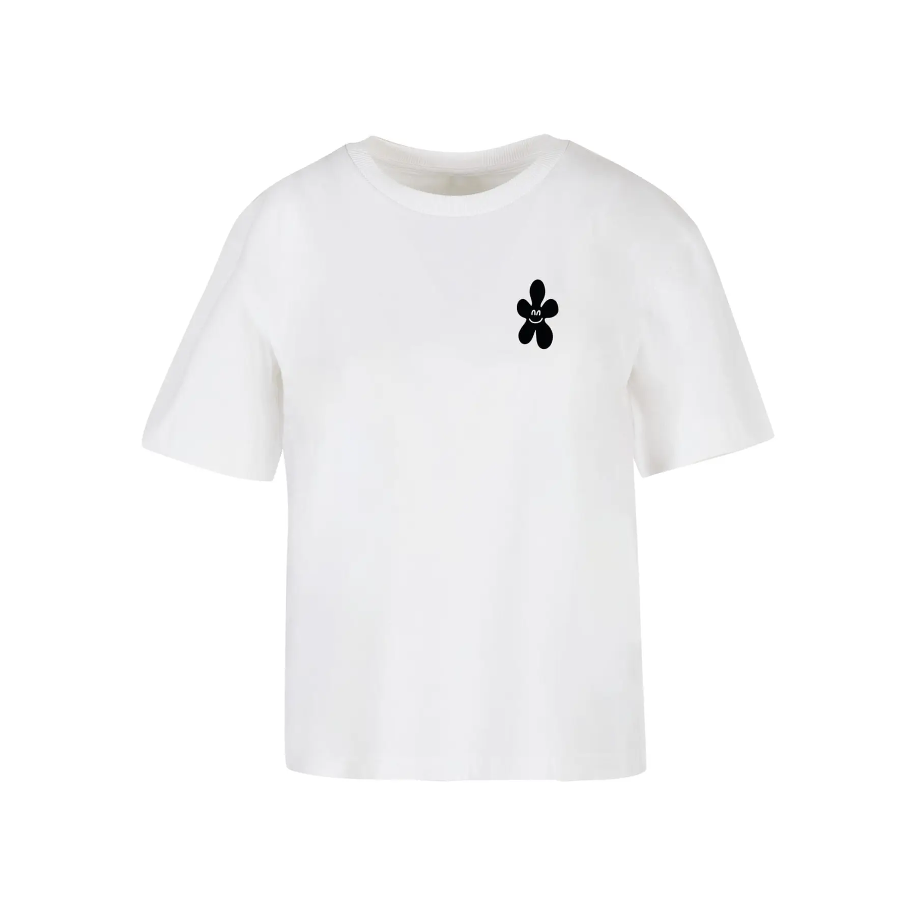 T-Shirt Miss Tee Good Karma Happy Flower
