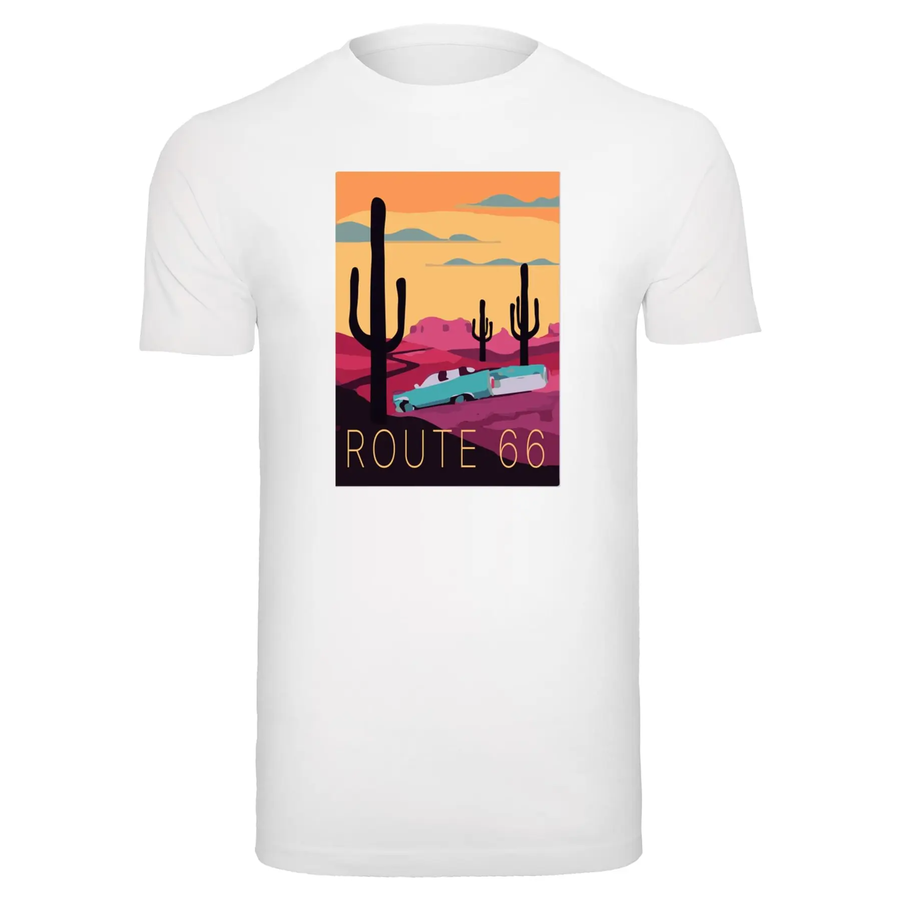 T-Shirt Mister Tee Route 66