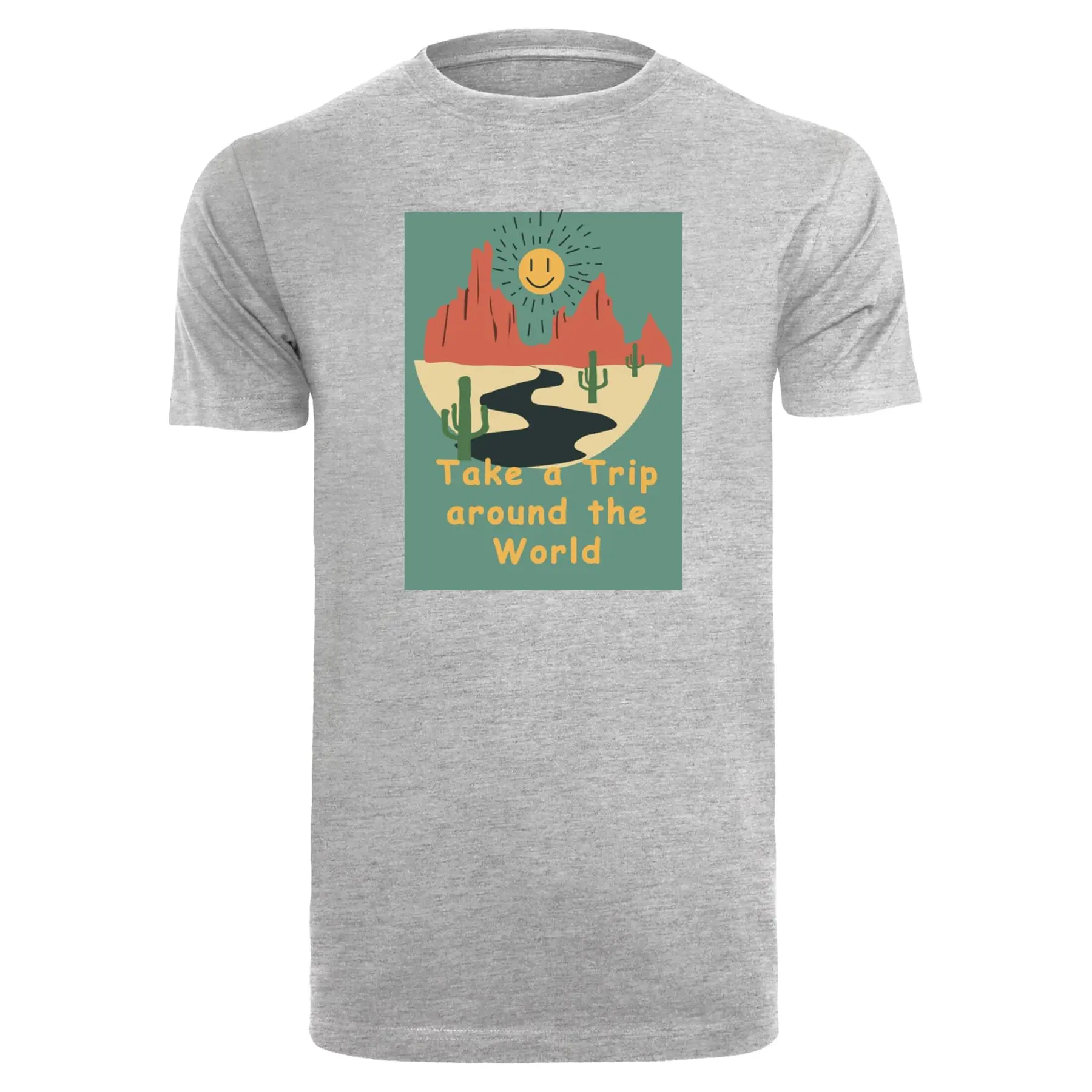 T-Shirt Mister Tee Trip Around The World