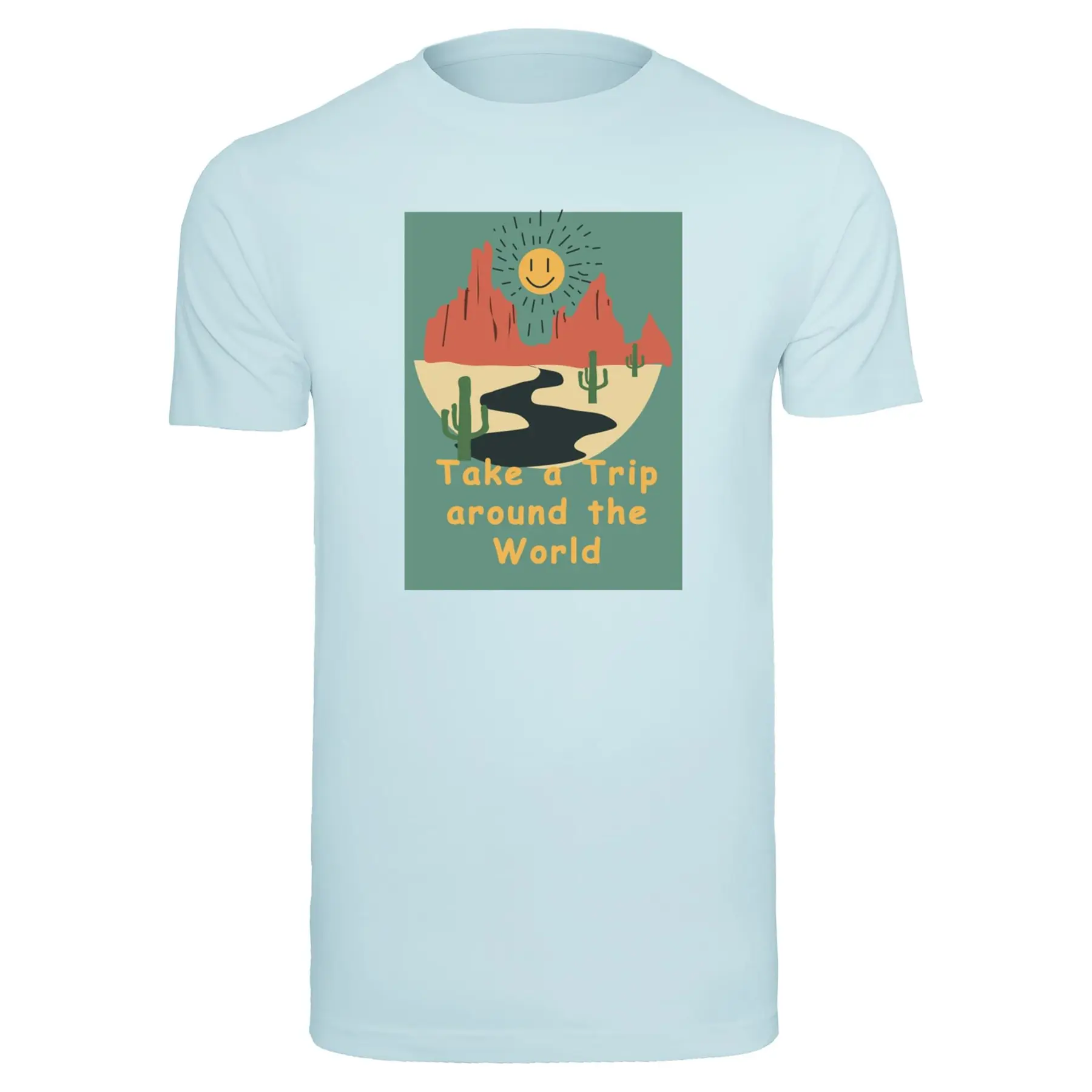 T-Shirt Mister Tee Trip Around The World