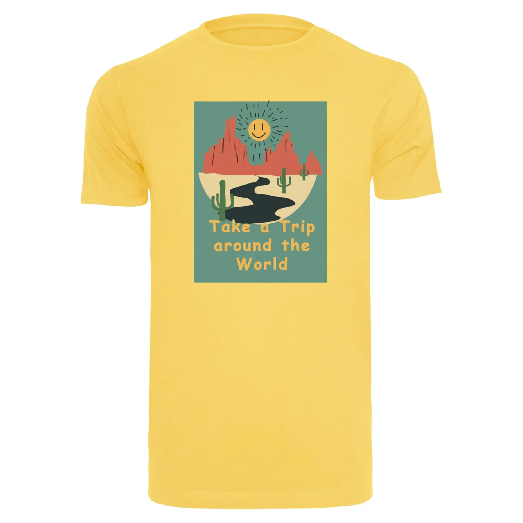 T-Shirt Mister Tee Trip Around The World