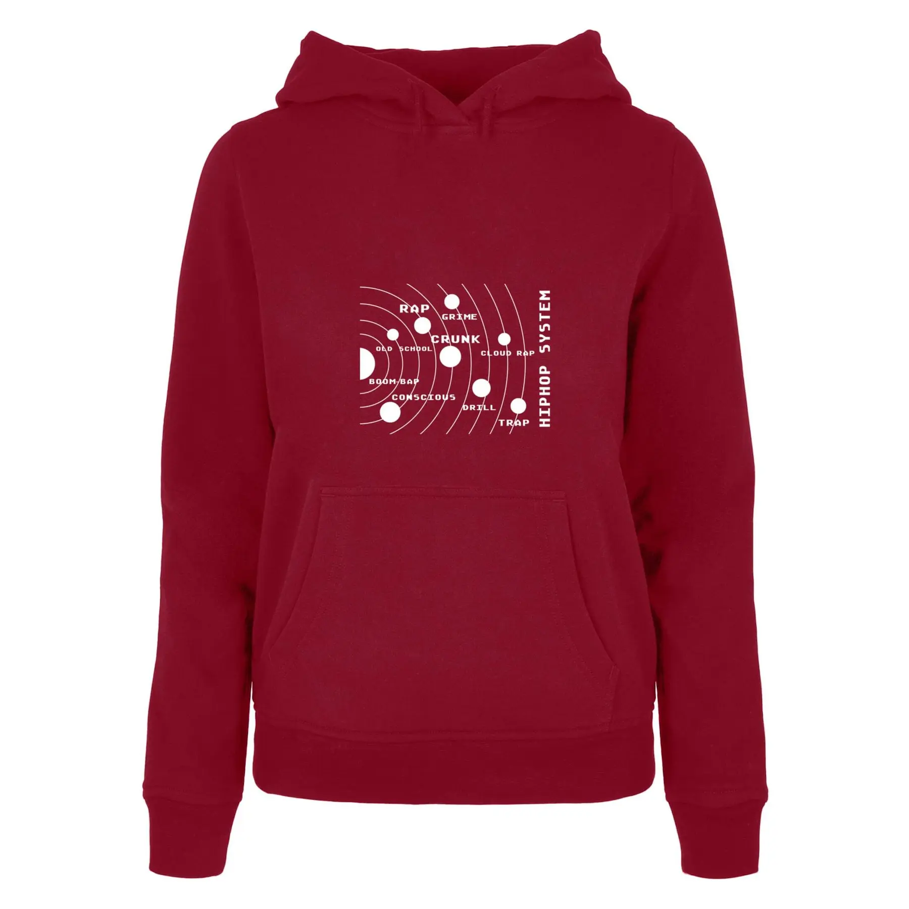 Hoodie Damen Mister Tee Hip Hop Radius