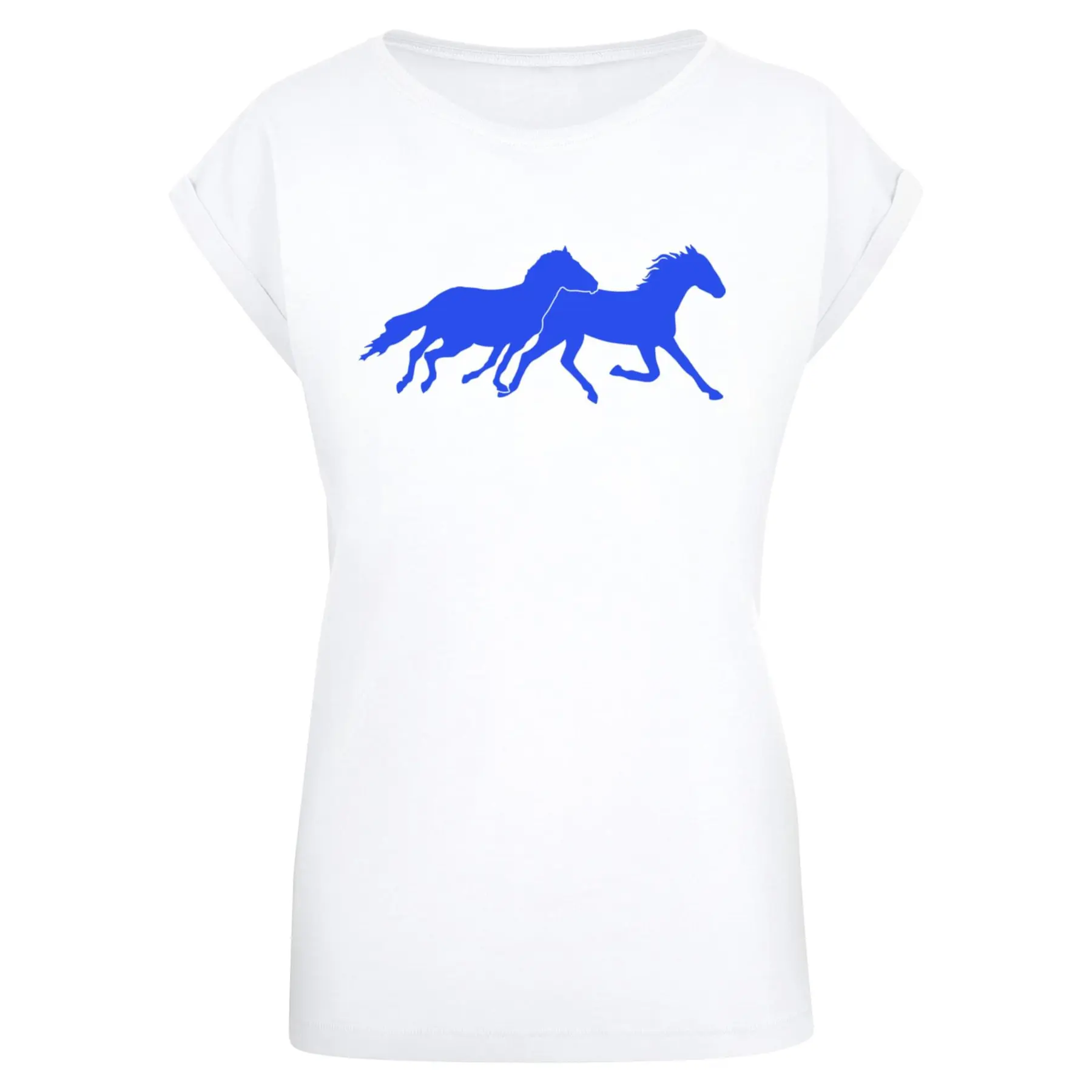 Damen T-Shirt Mister Tee Horse