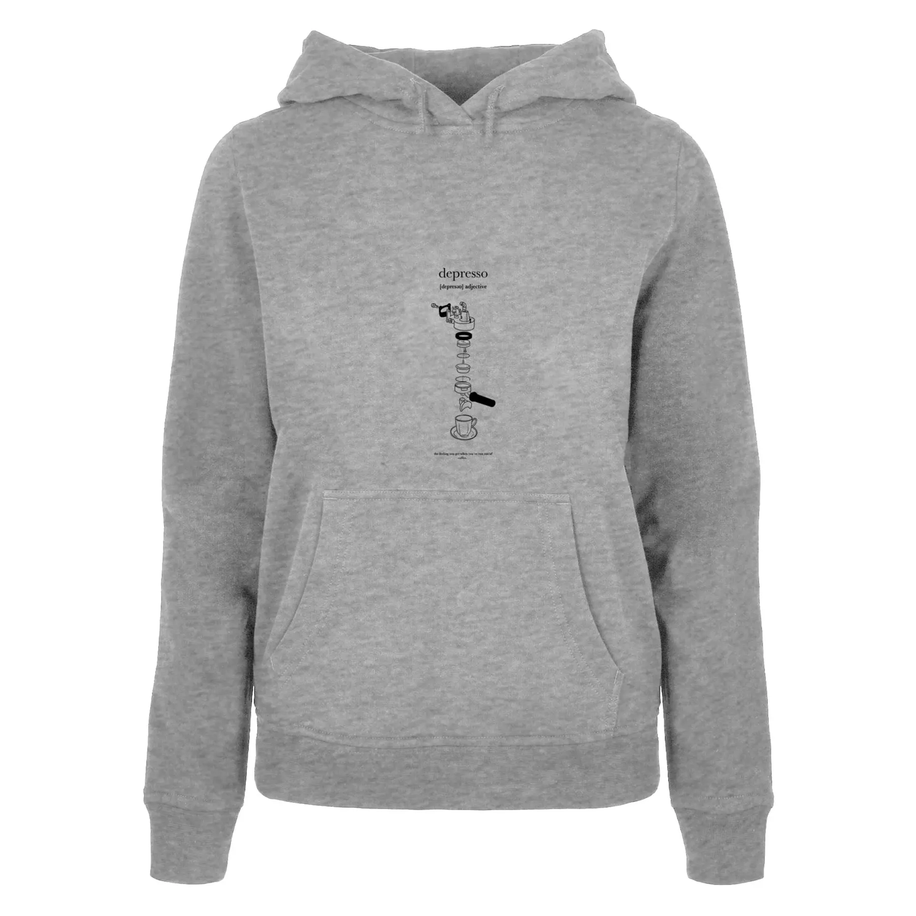 Felpa con cappuccio da donna Mister Tee Depresso