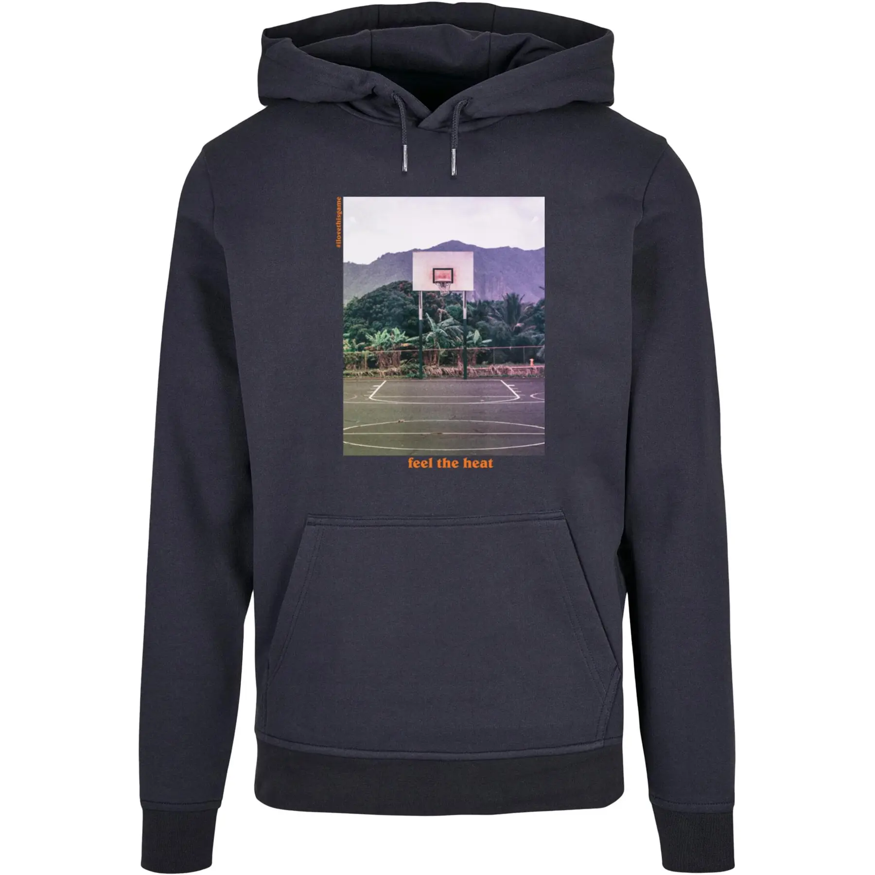 Hoodie Mister Tee Feel The Heat Basic
