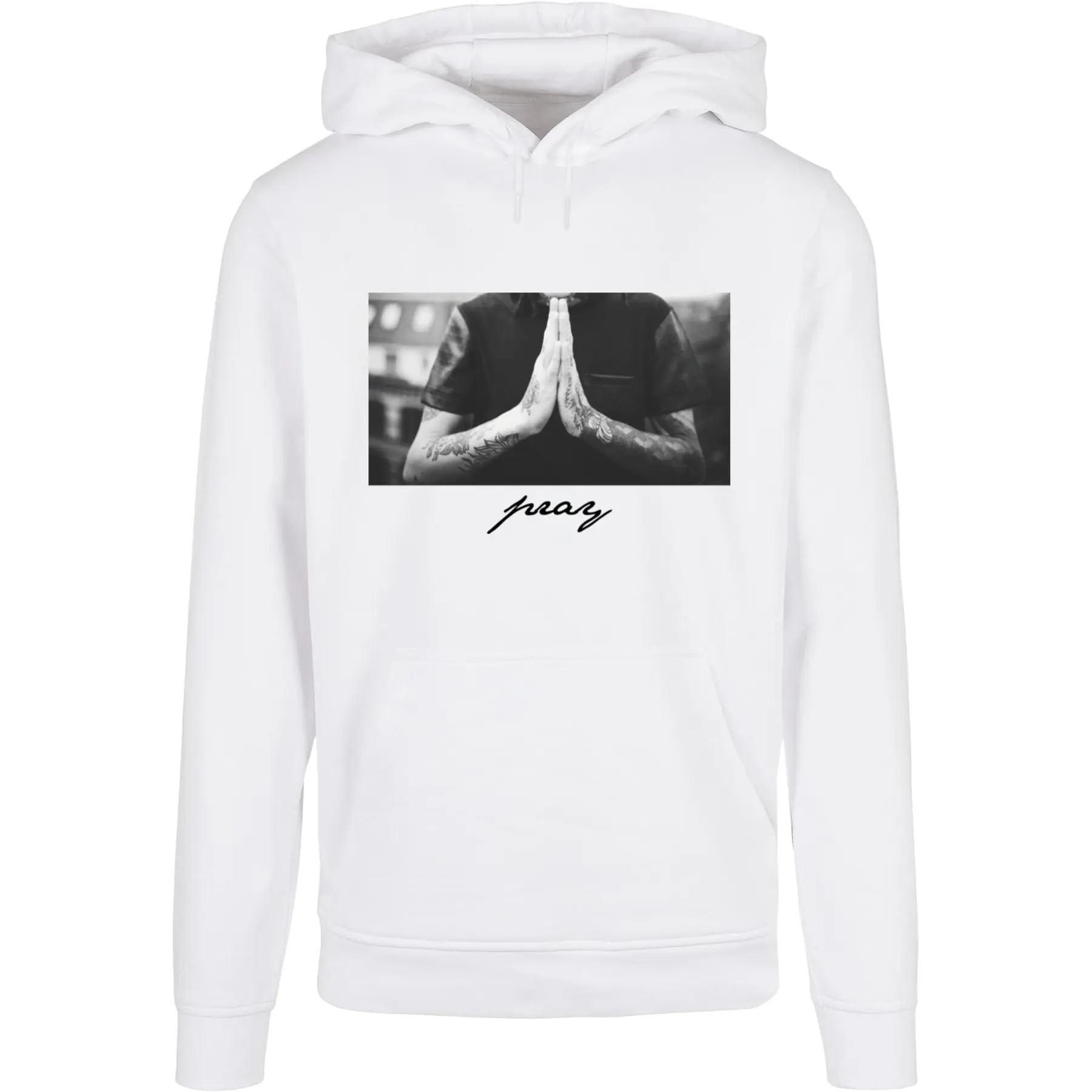 Kapuzensweatshirt Mister Tee Pray New Basic
