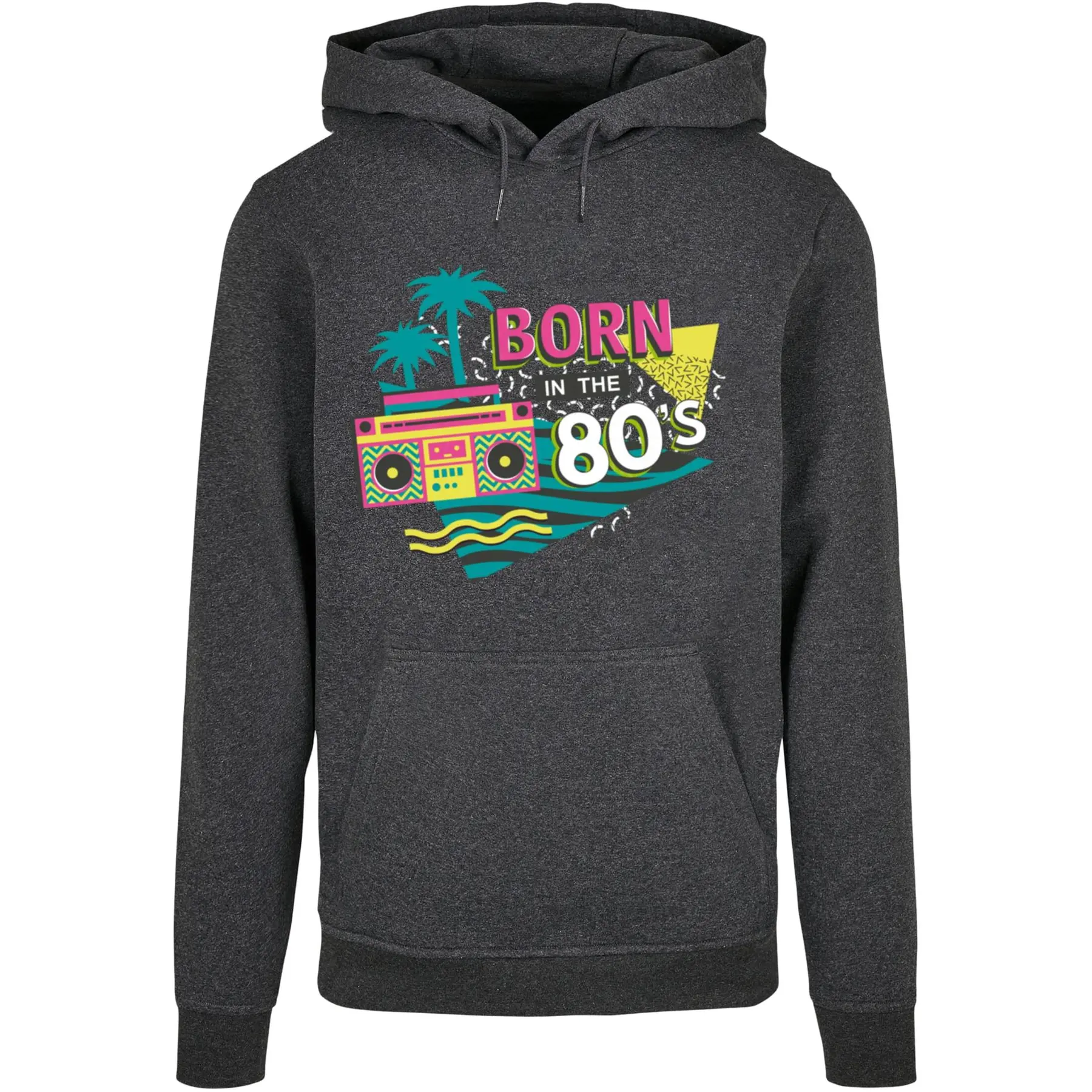 Kapuzensweatshirt Mister Tee Born In The 80´s Basic
