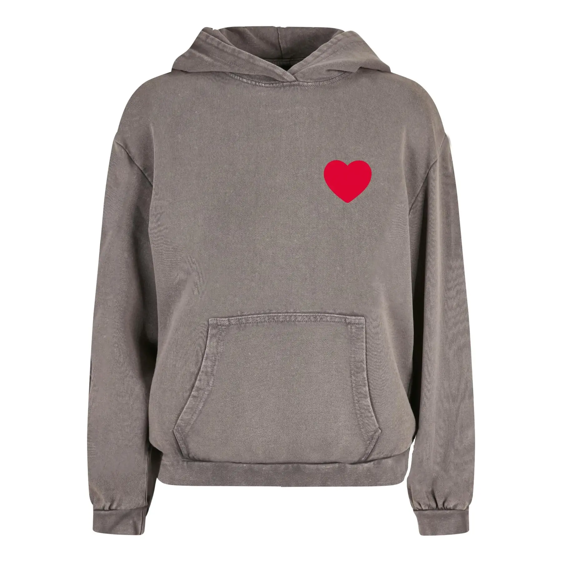 Felpa con cappuccio da donna Mister Tee Heart Acid