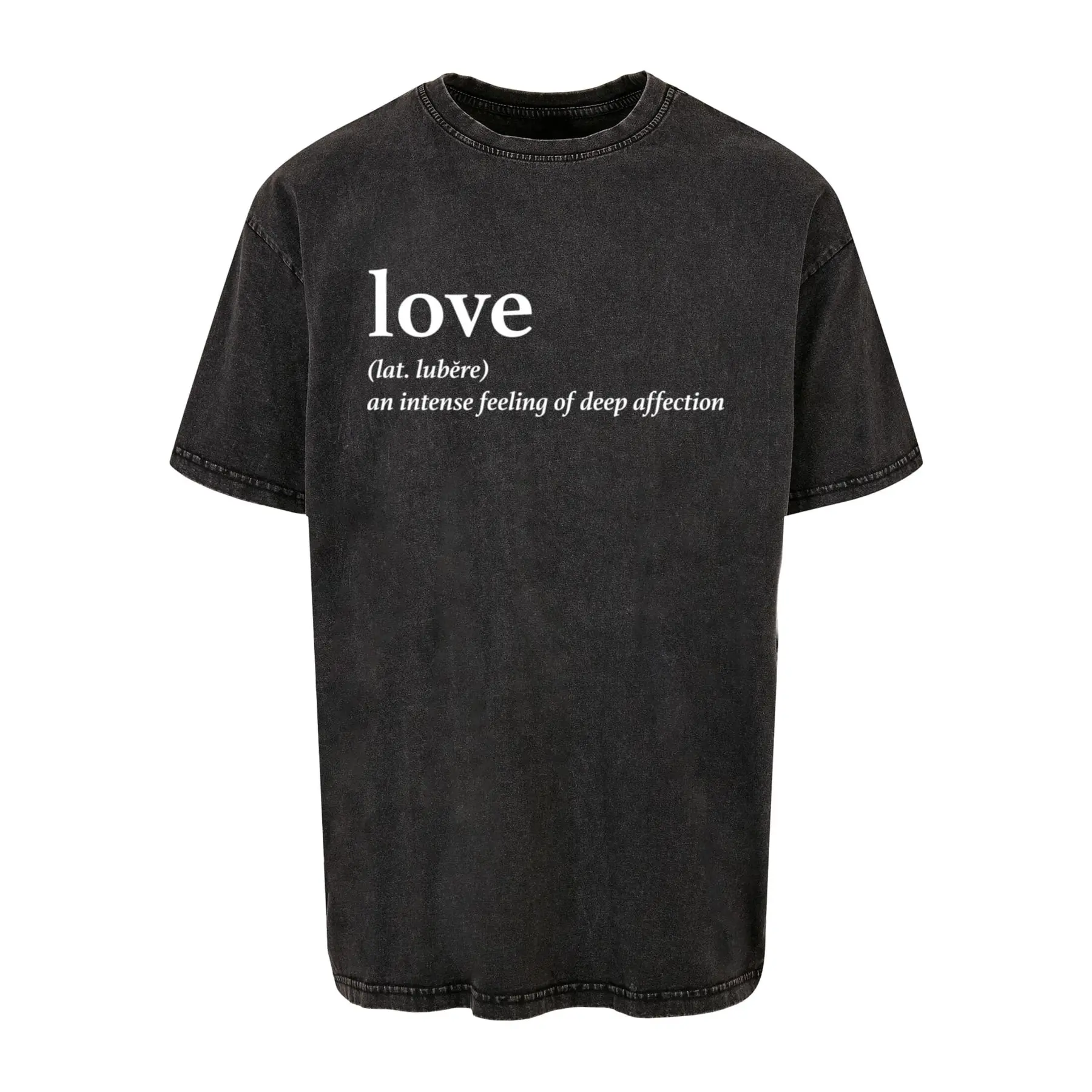 Oversized T-Shirt Dick Verwaschen Mister Tee Love Definition