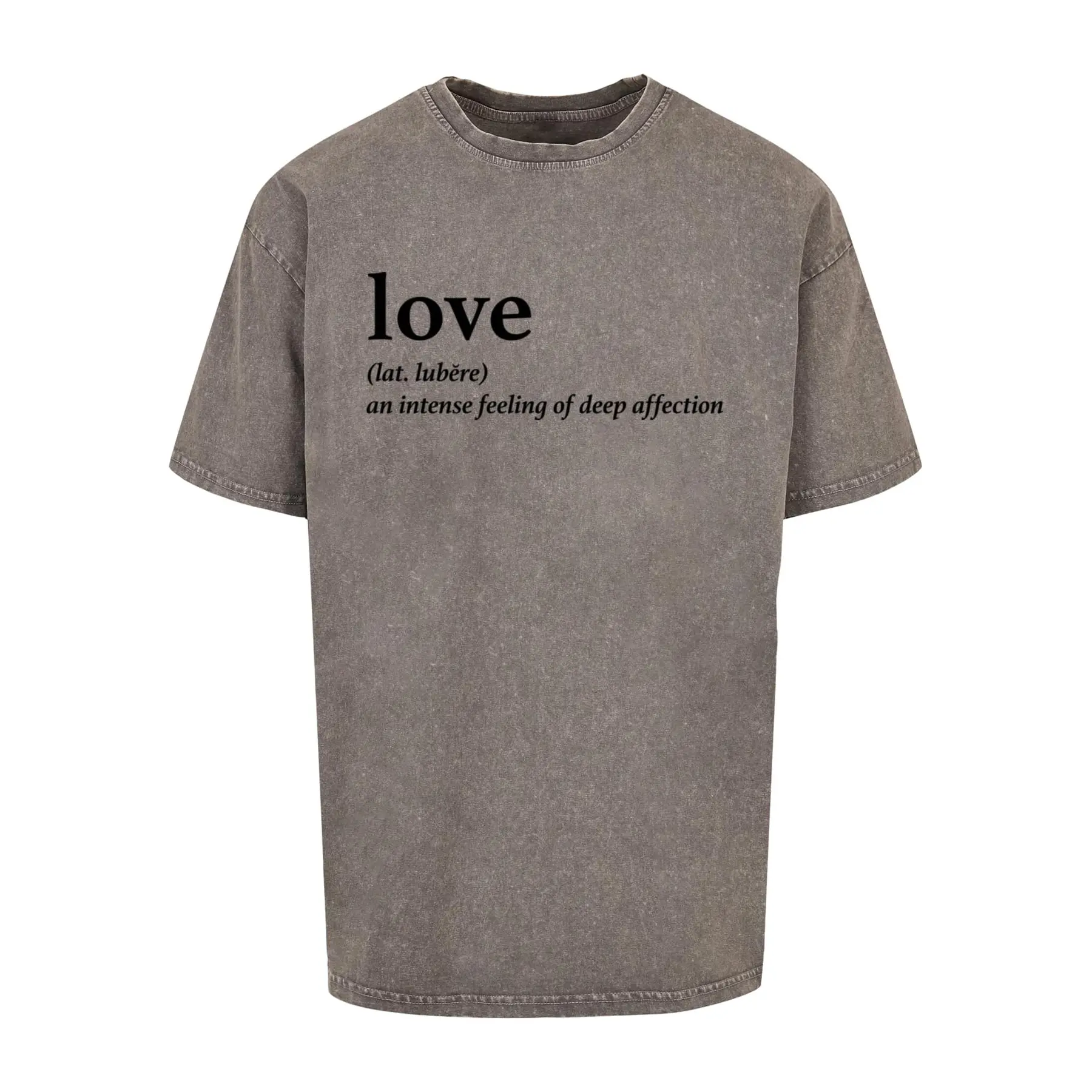 Oversized T-Shirt Dick Verwaschen Mister Tee Love Definition