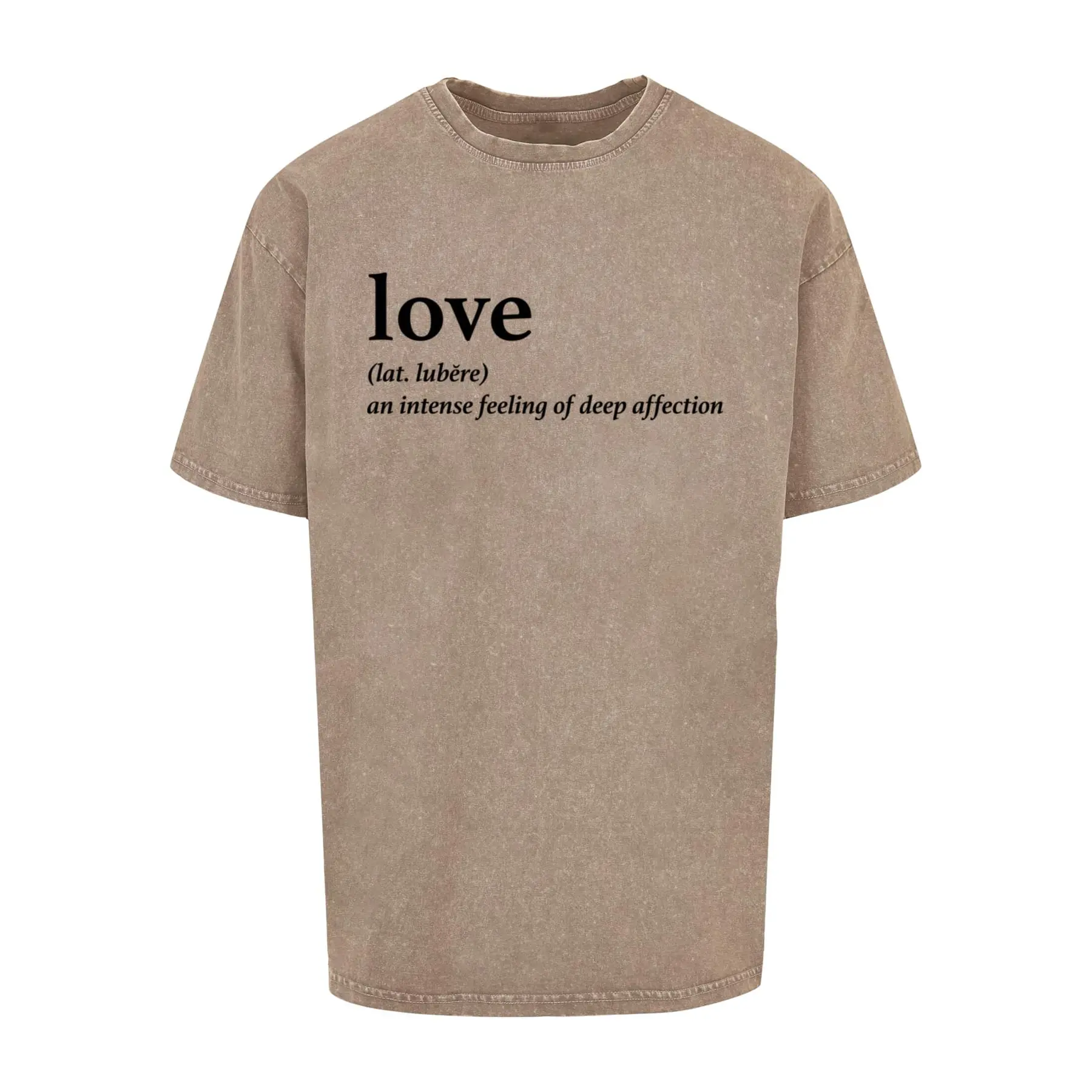Oversized T-Shirt Dick Verwaschen Mister Tee Love Definition