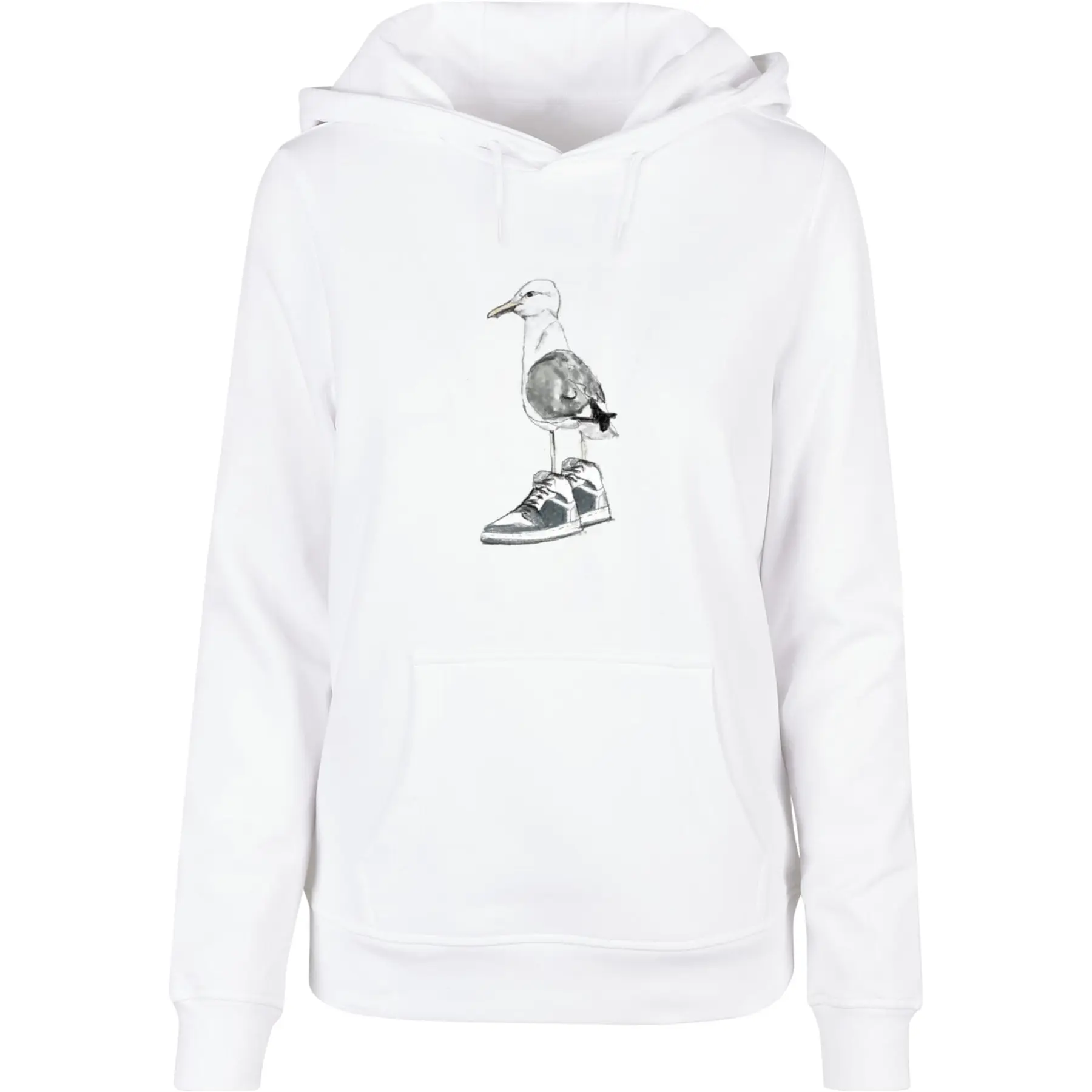 Felpa con cappuccio da donna Mister Tee Seagull Sneakers Basic