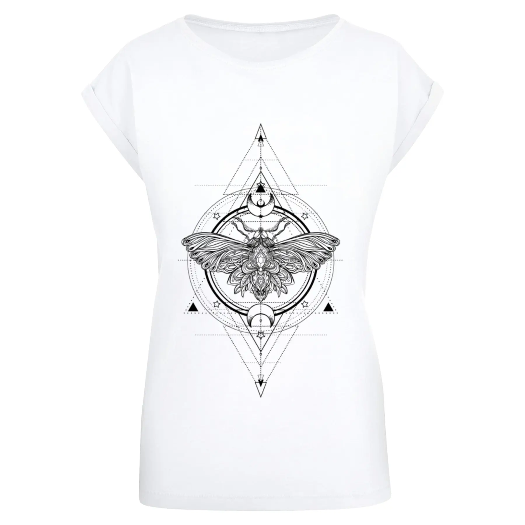 Damen T-Shirt Mister Tee Moth