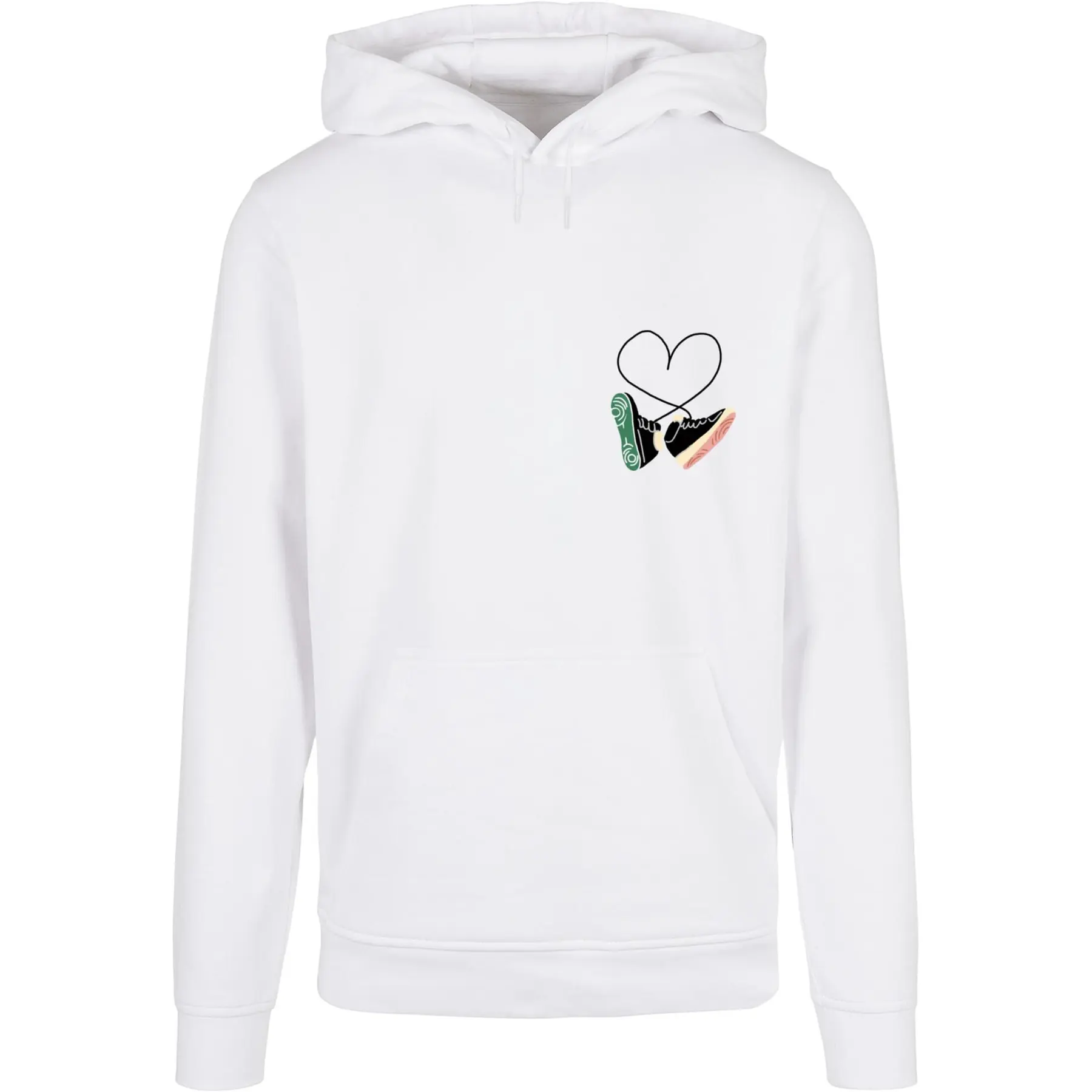 Kapuzensweatshirt Mister Tee Kicks Love Basic