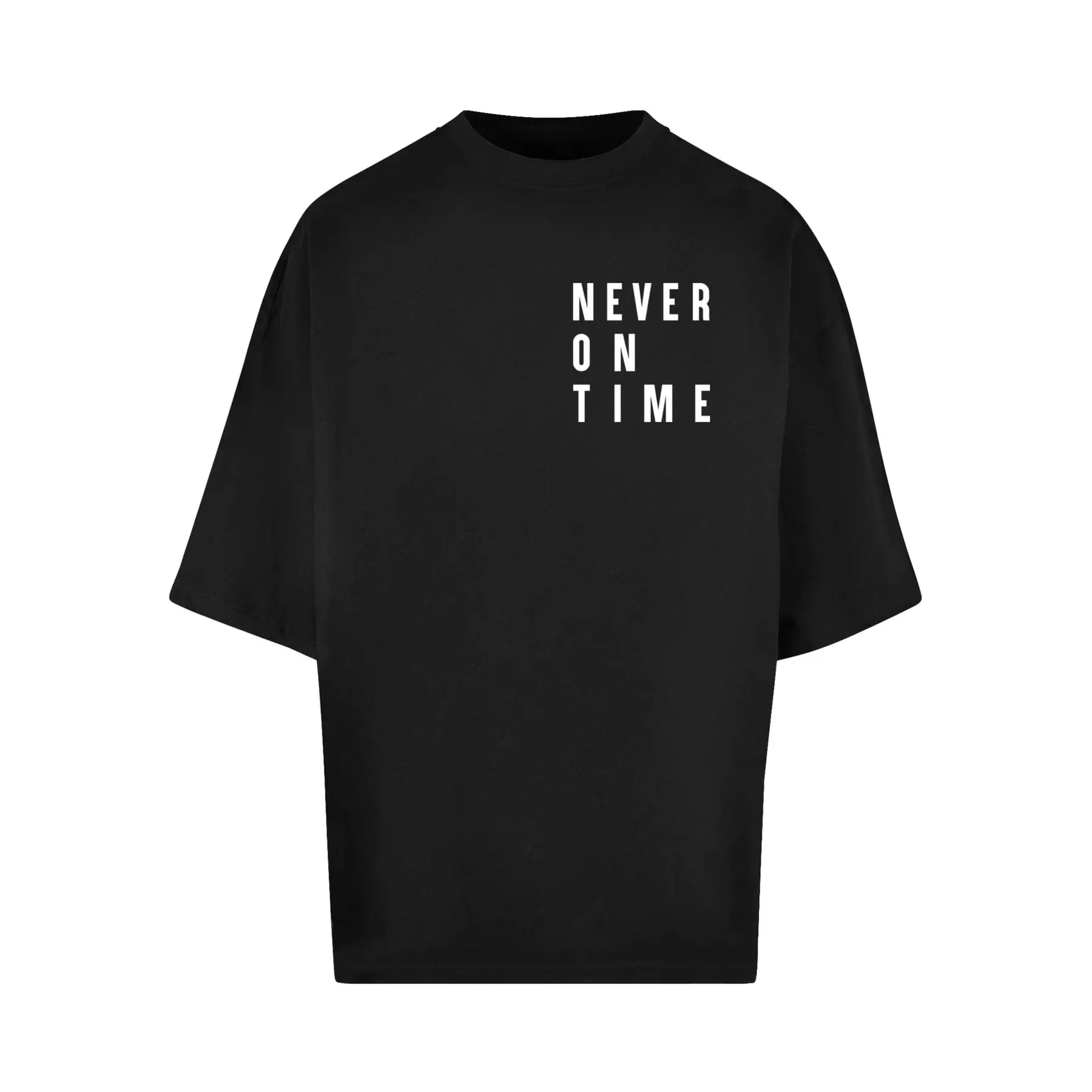 T-Shirt Mister Tee Never On Time Huge