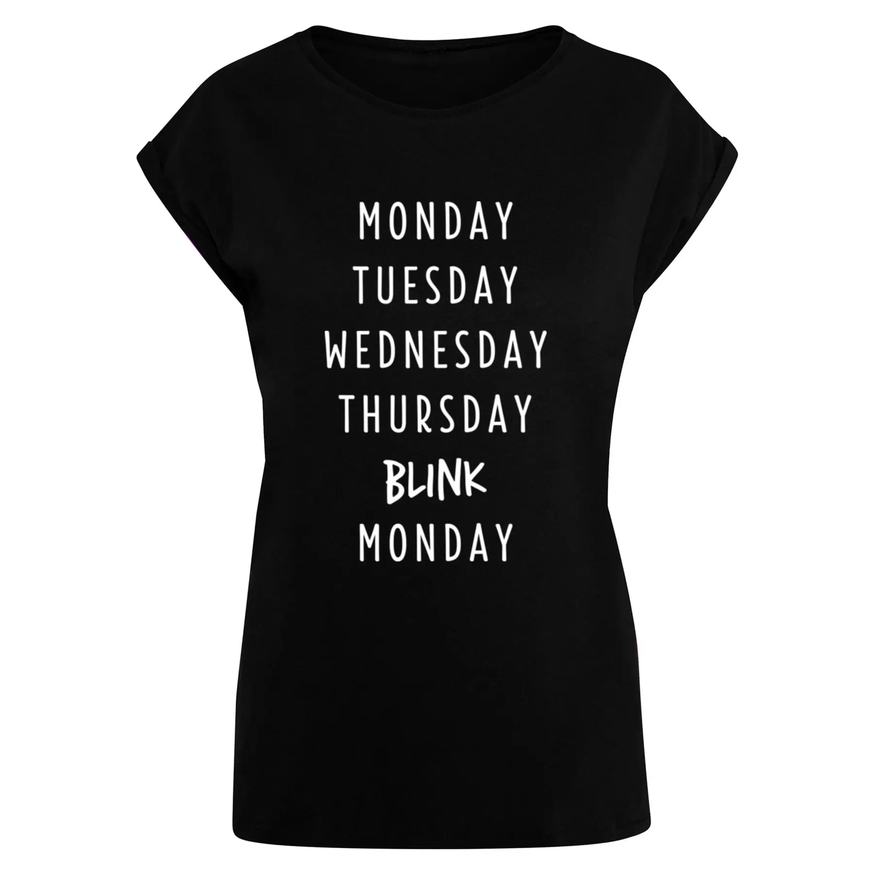 Damen T-Shirt Mister Tee Blink