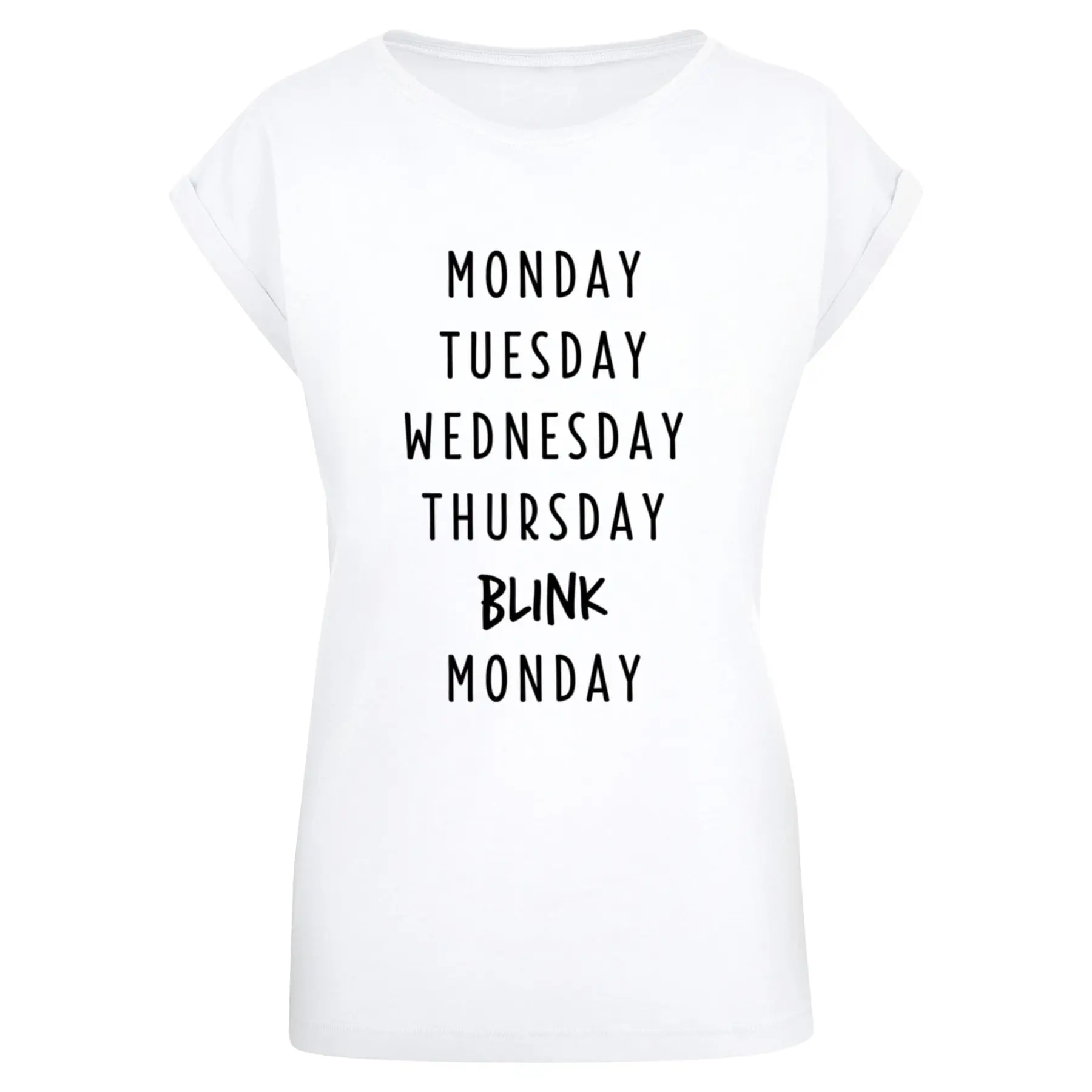 Damen T-Shirt Mister Tee Blink