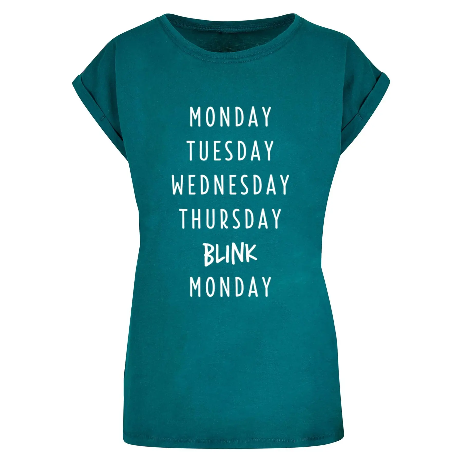 Damen T-Shirt Mister Tee Blink Extended