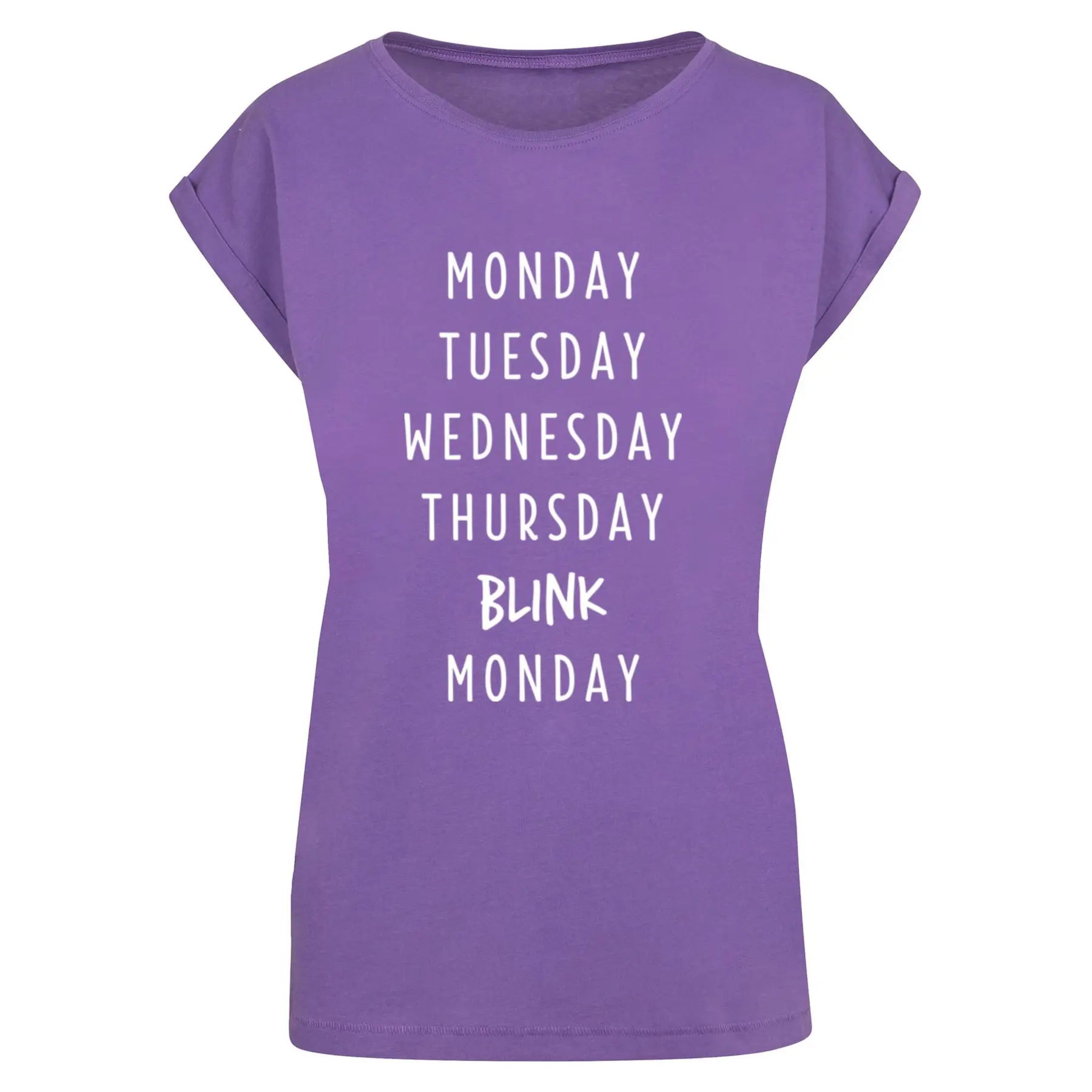 Damen T-Shirt Mister Tee Blink Extended