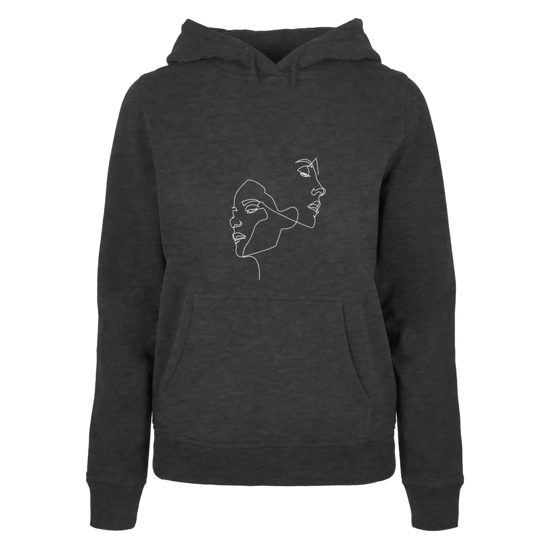 Dames Hoodie Mister Tee One Line Basic
