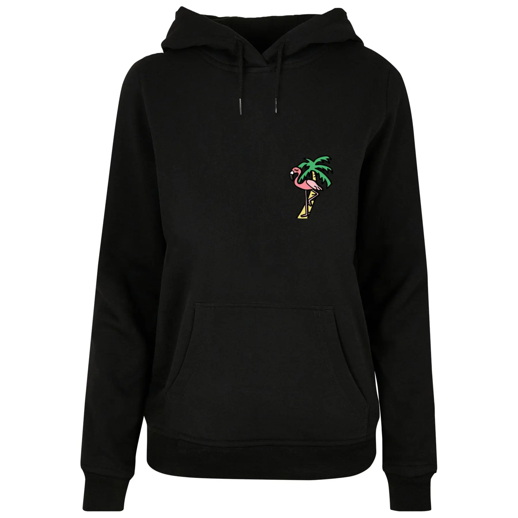 Dames Hoodie Mister Tee Flamingo Basic