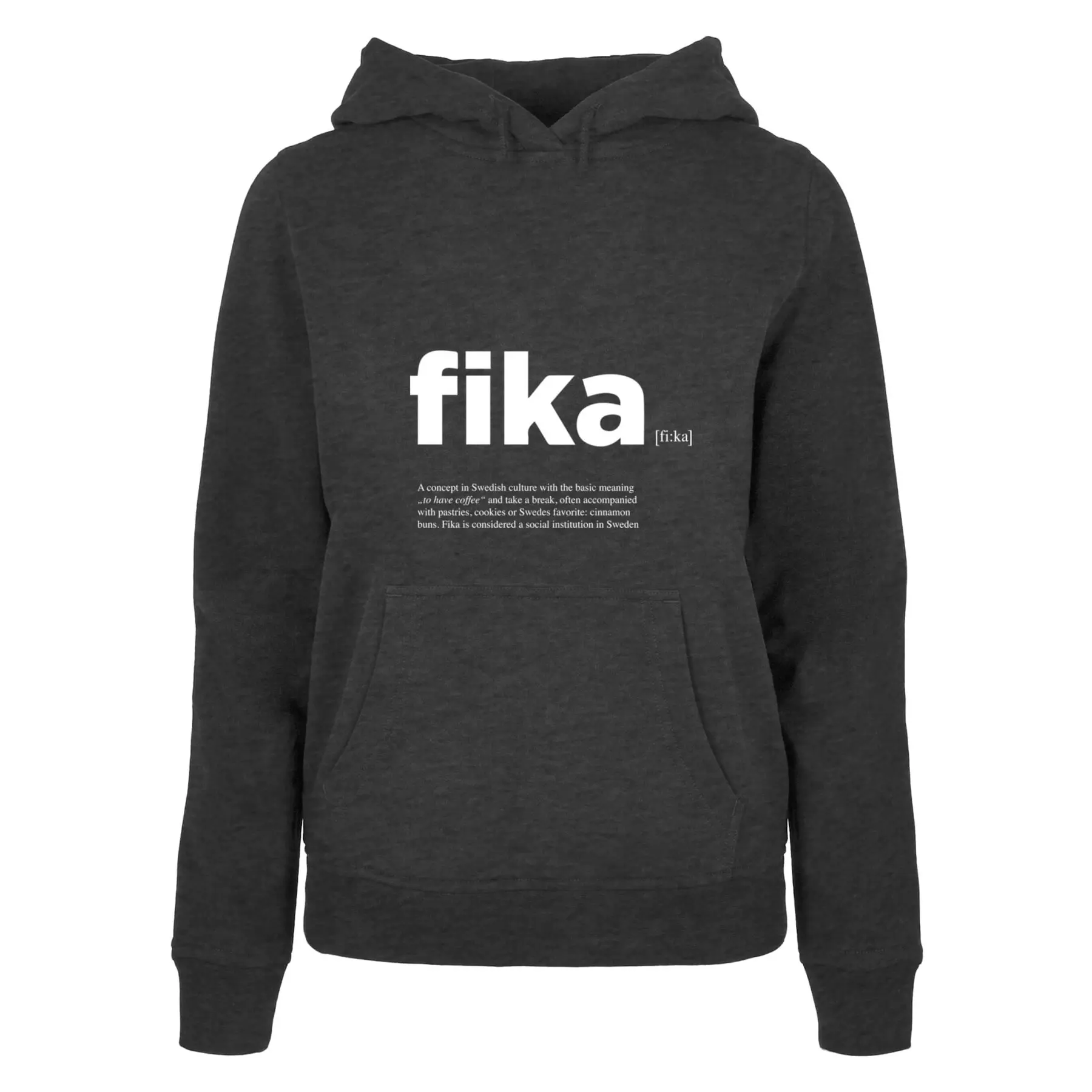 Hoodie Damen Mister Tee Fika Definition