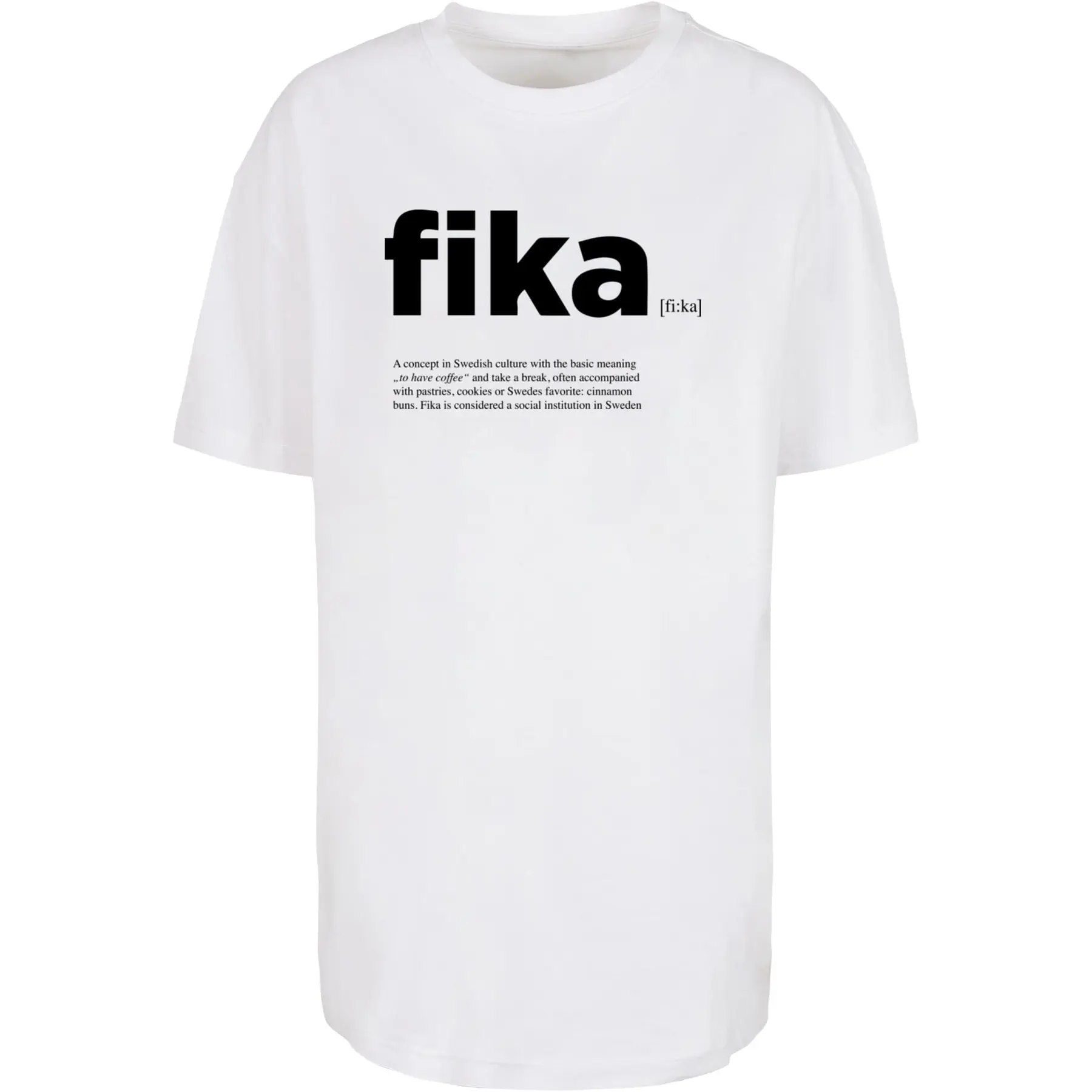 Oversized T-Shirt Mister Tee Fika Definition