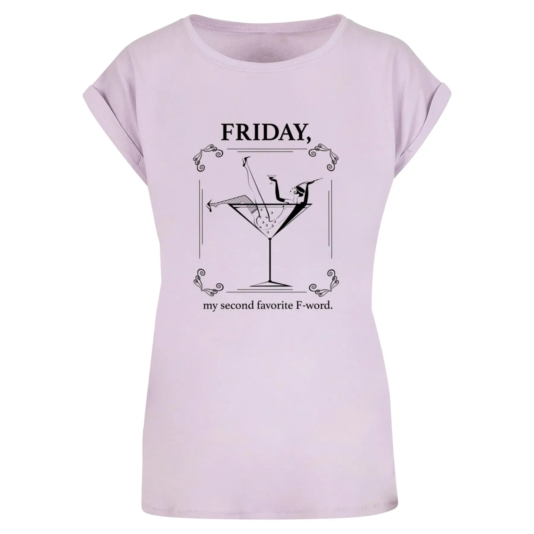 Damen T-Shirt Mister Tee F-Word