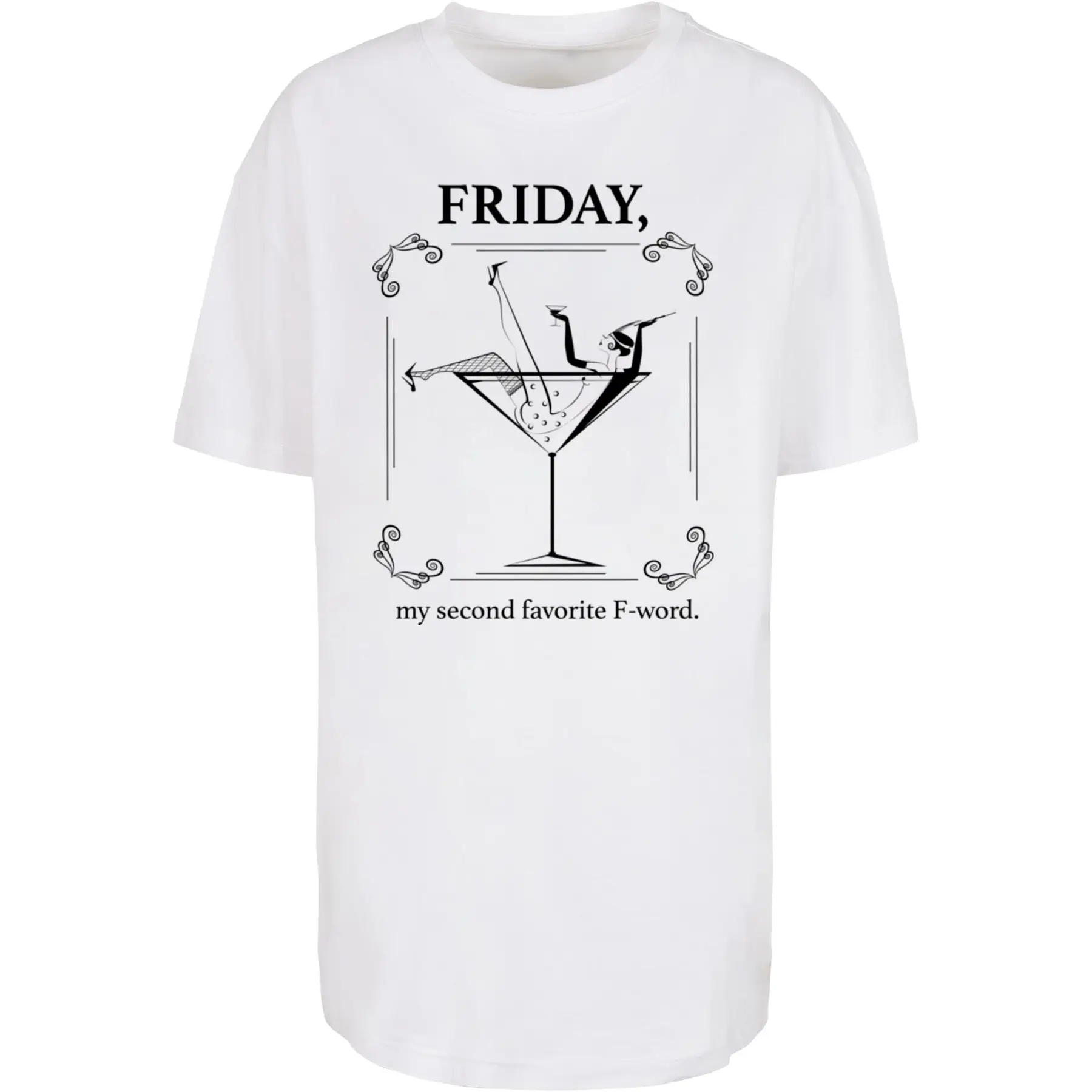 Oversized T-Shirt Mister Tee F-Word