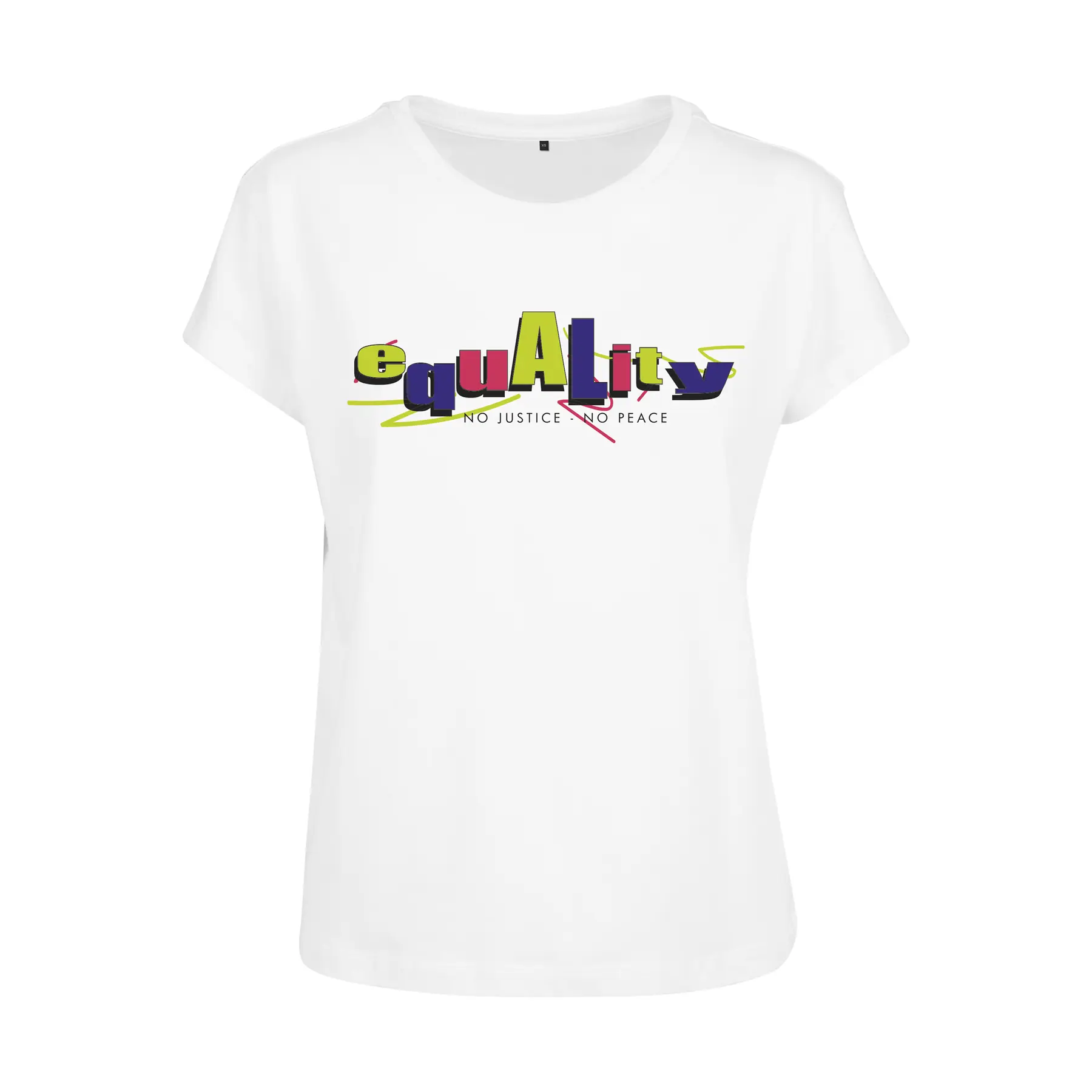 Damen T-Shirt Mister Tee Colored Equality