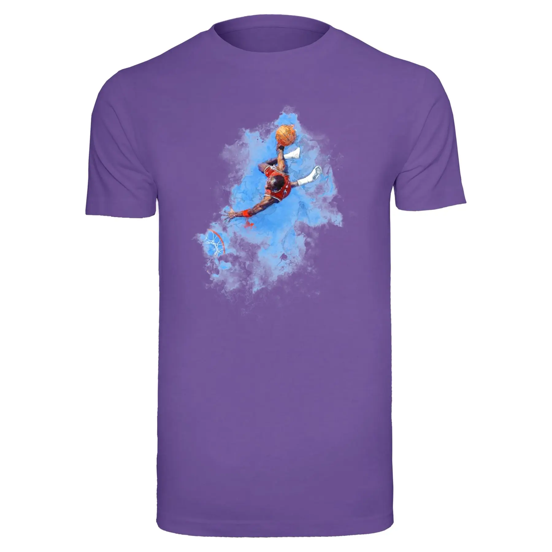 T-Shirt Mister Tee Basketball Clouds