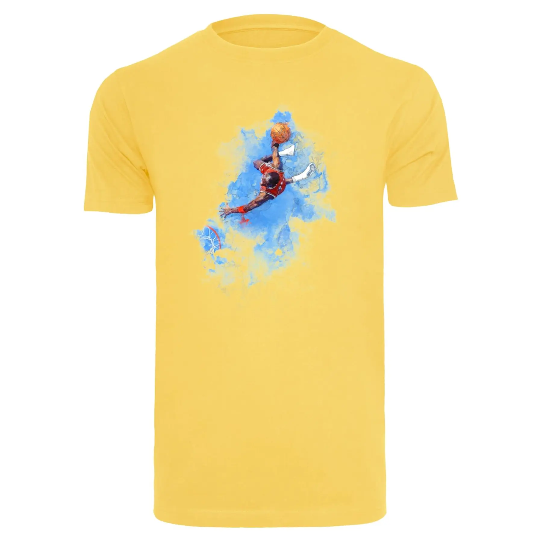 T-Shirt Mister Tee Basketball Clouds