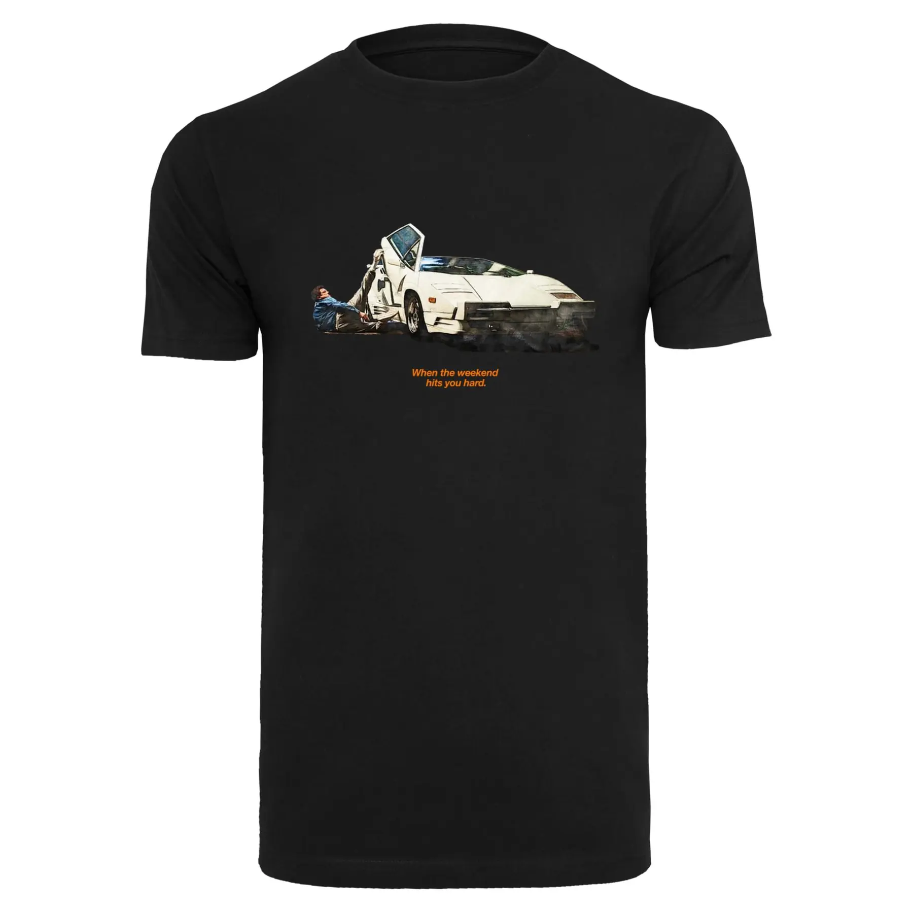 T-shirt Mister Tee Weekend Wolf
