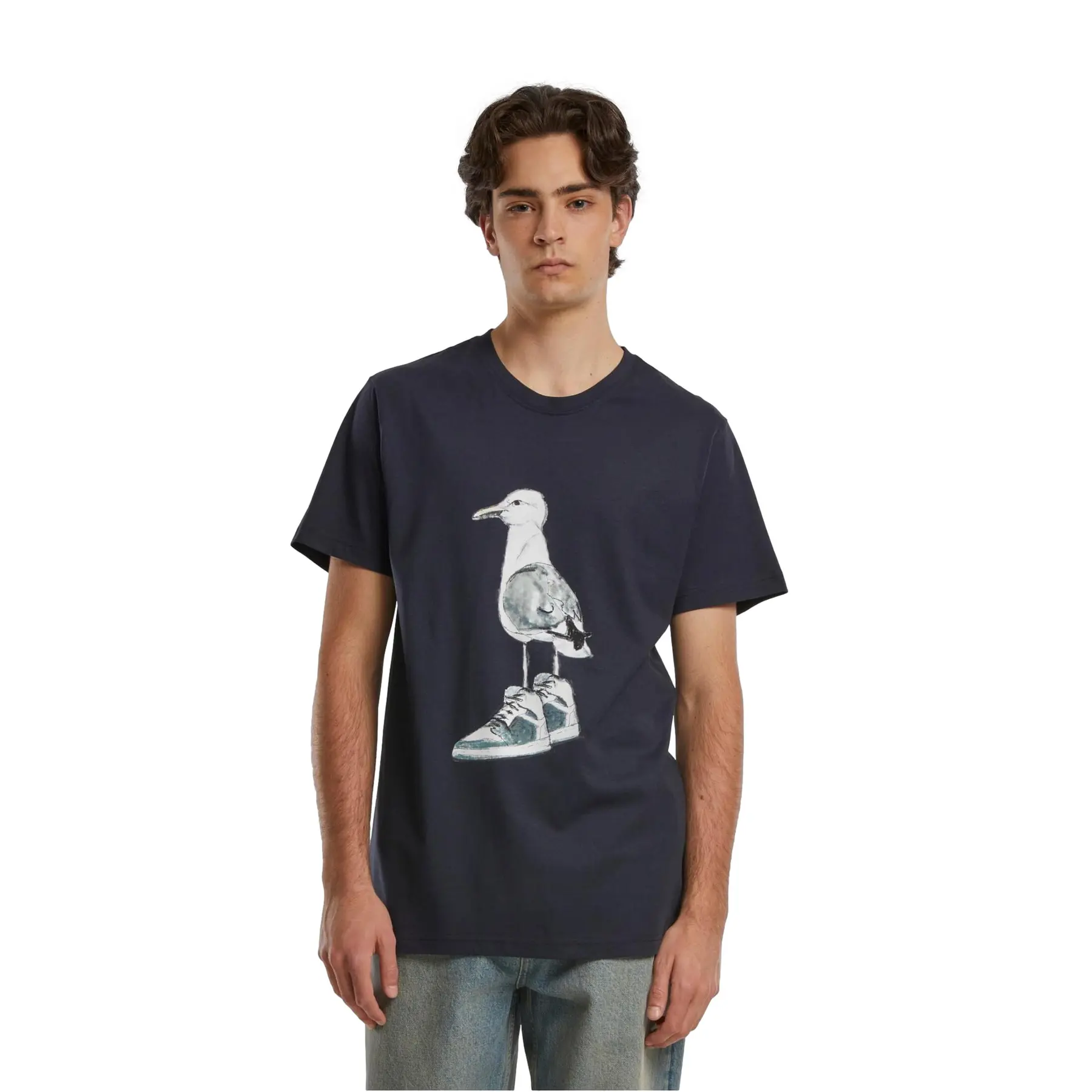 T-Shirt Mister Tee Seagull Sneakers