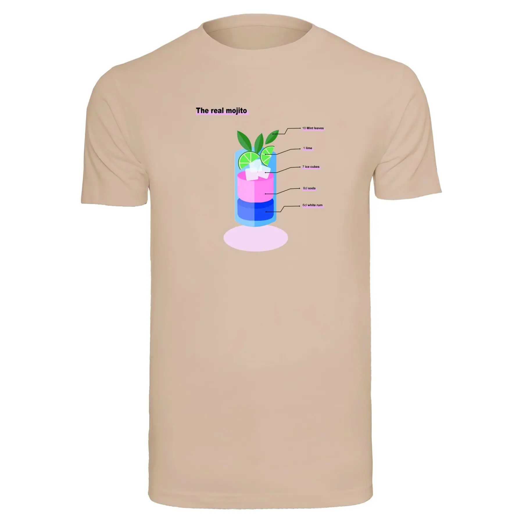 T-Shirt Mister Tee The Real Mojito