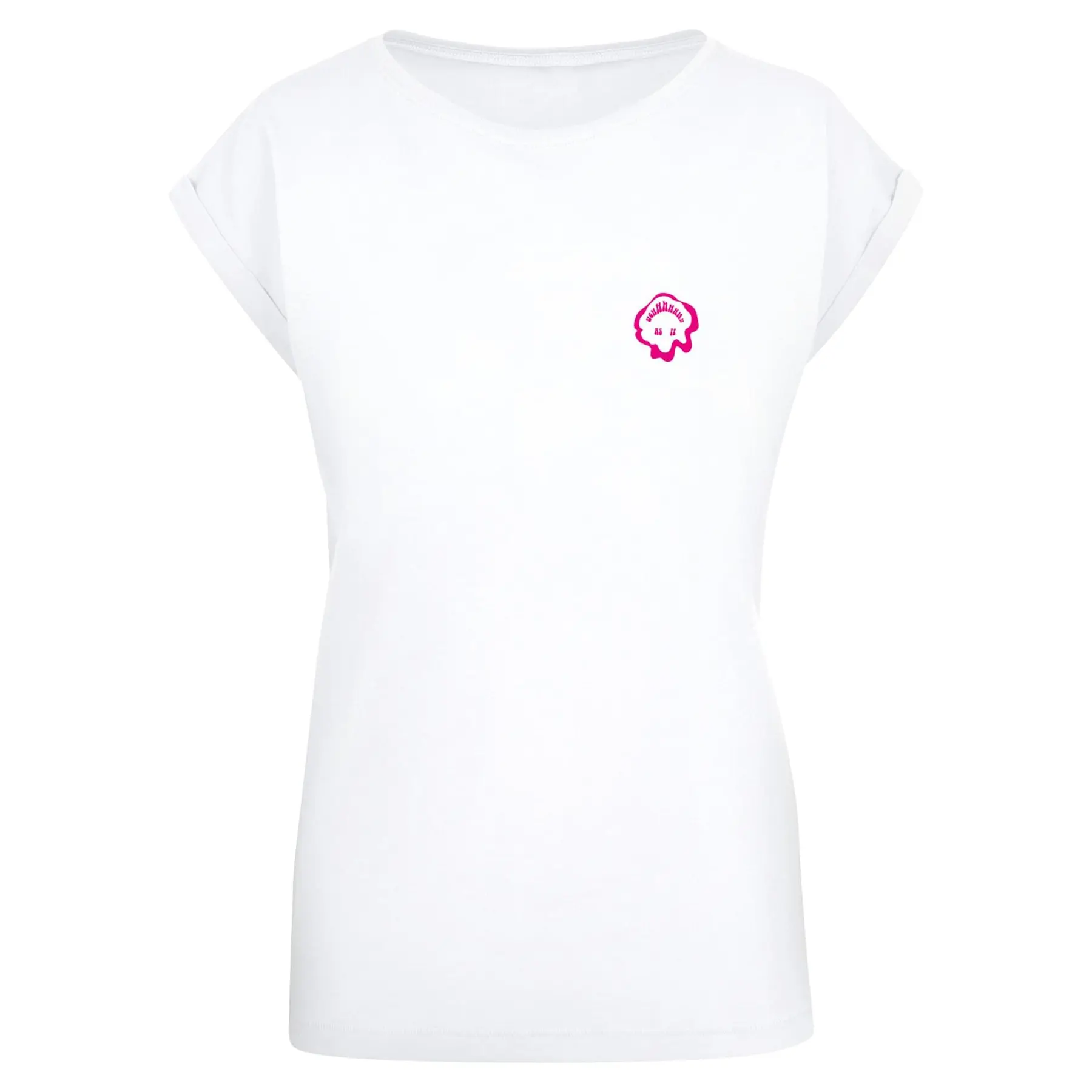 T-Shirt mit verlängerten Schultern Damen Mister Tee Everything Is Nice