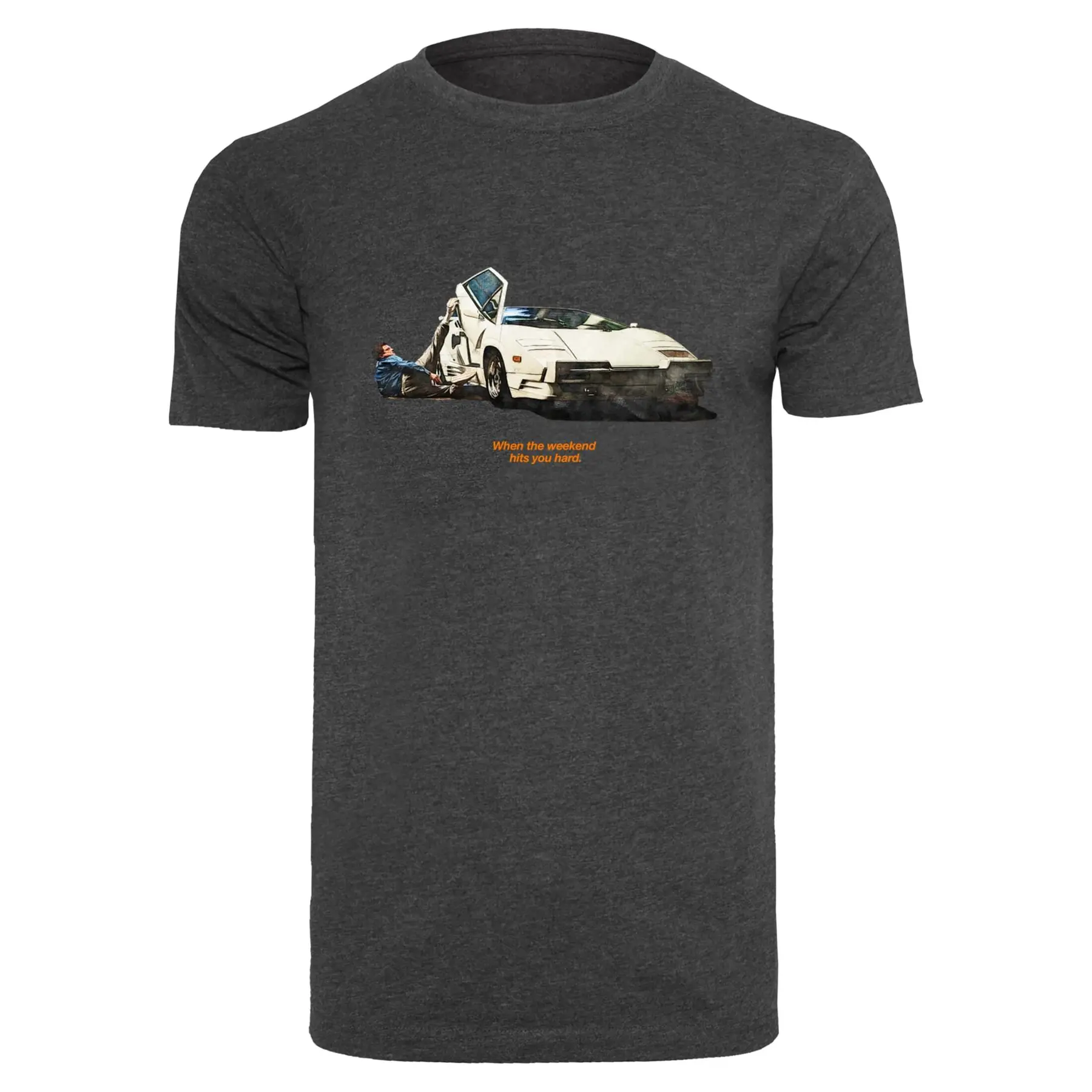 T-shirt Mister Tee Weekend Wolf