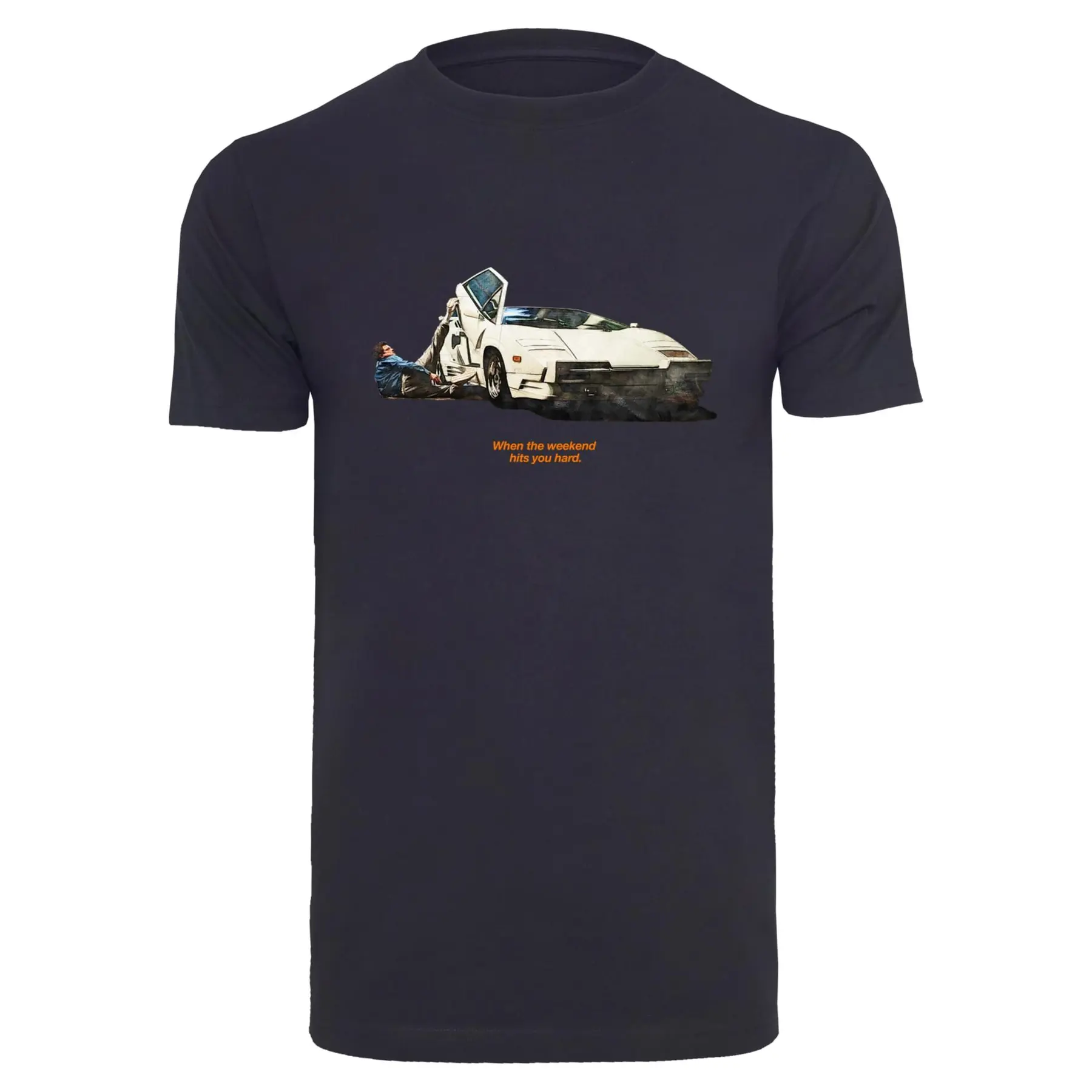 T-shirt Mister Tee Weekend Wolf