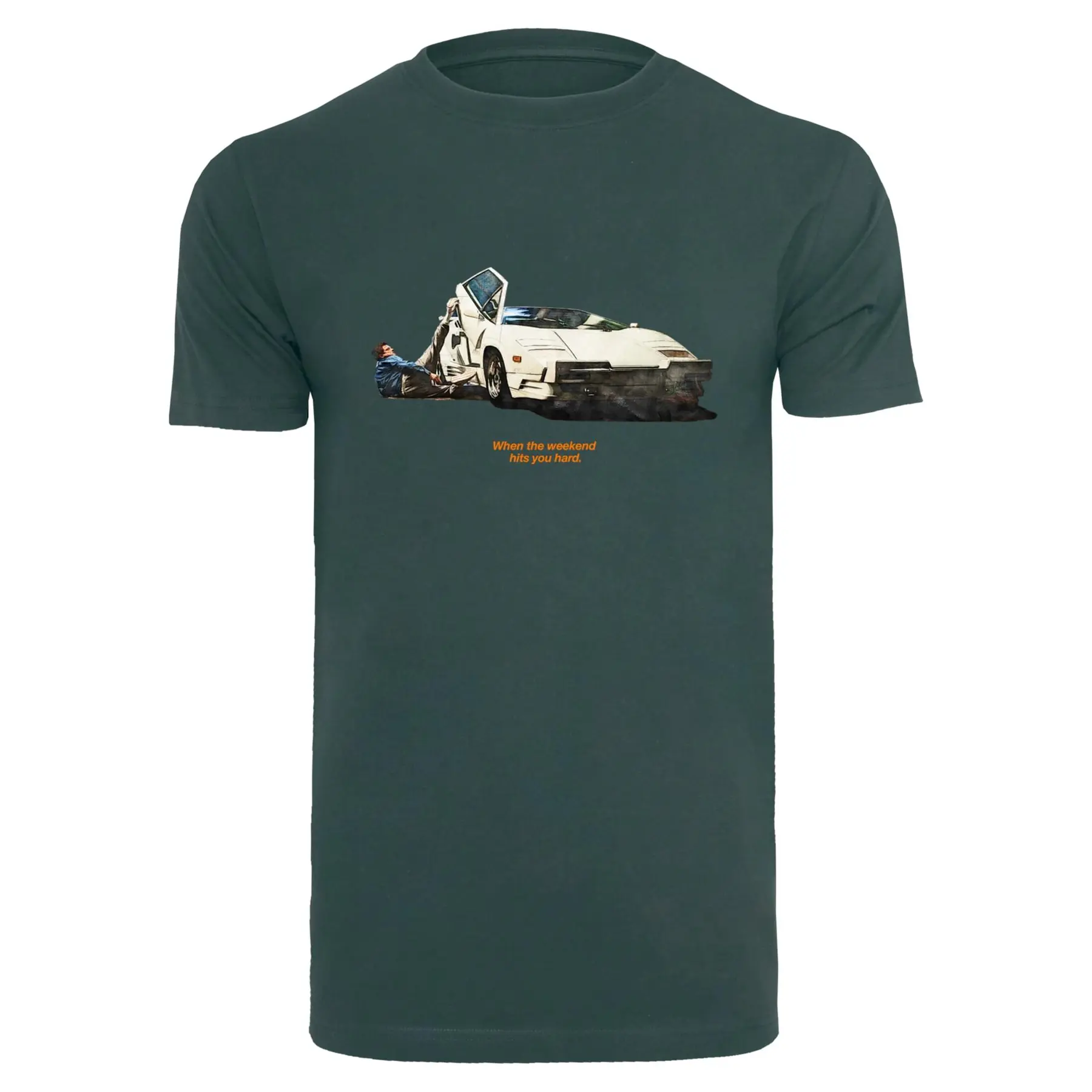 T-Shirt Mister Tee Weekend Wolf