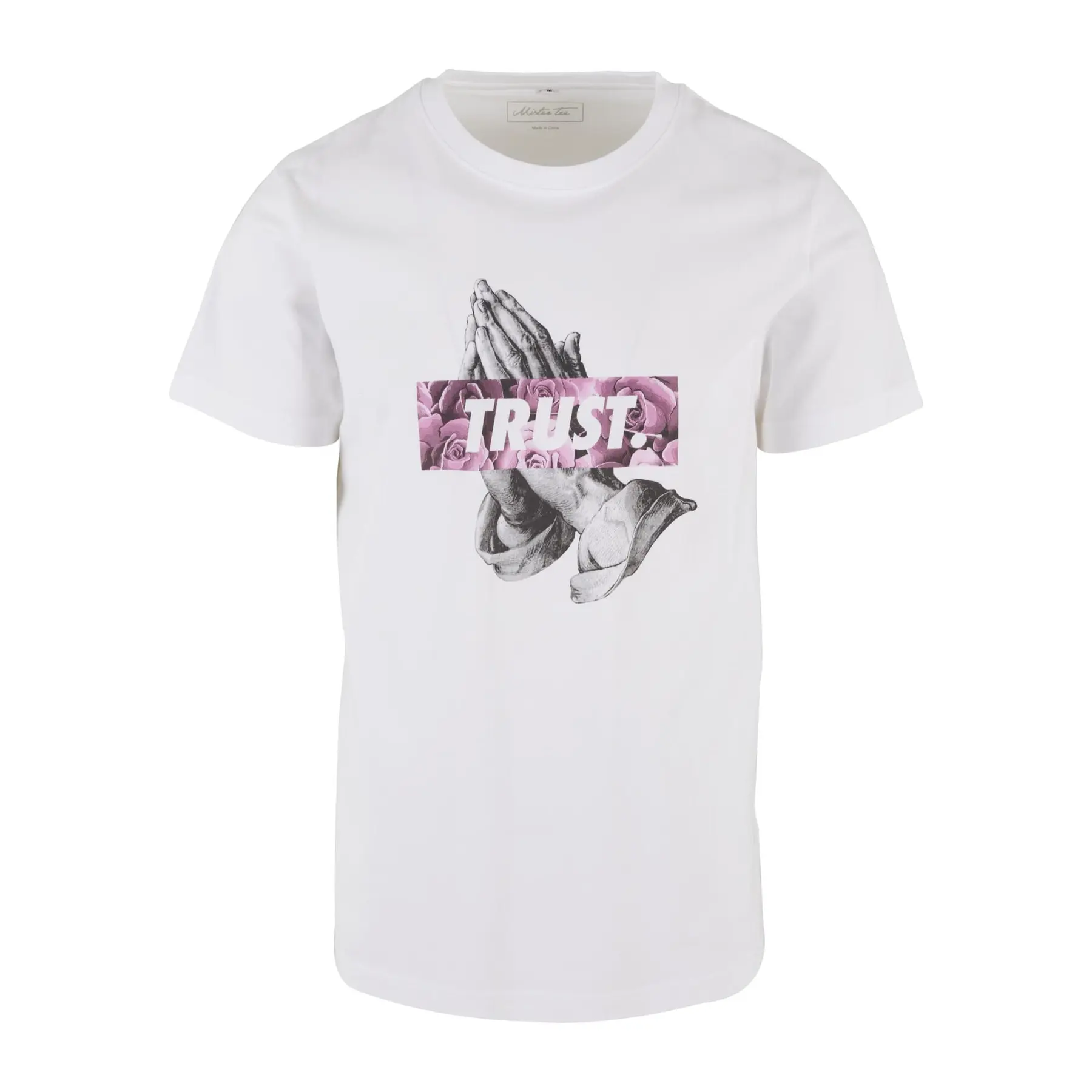 T-Shirt Mister Tee WL Pink Trust