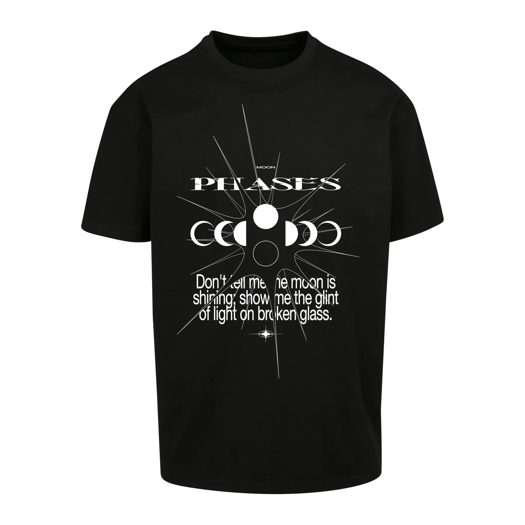 Übergroßes T-Shirt Mister Tee Moon Phases