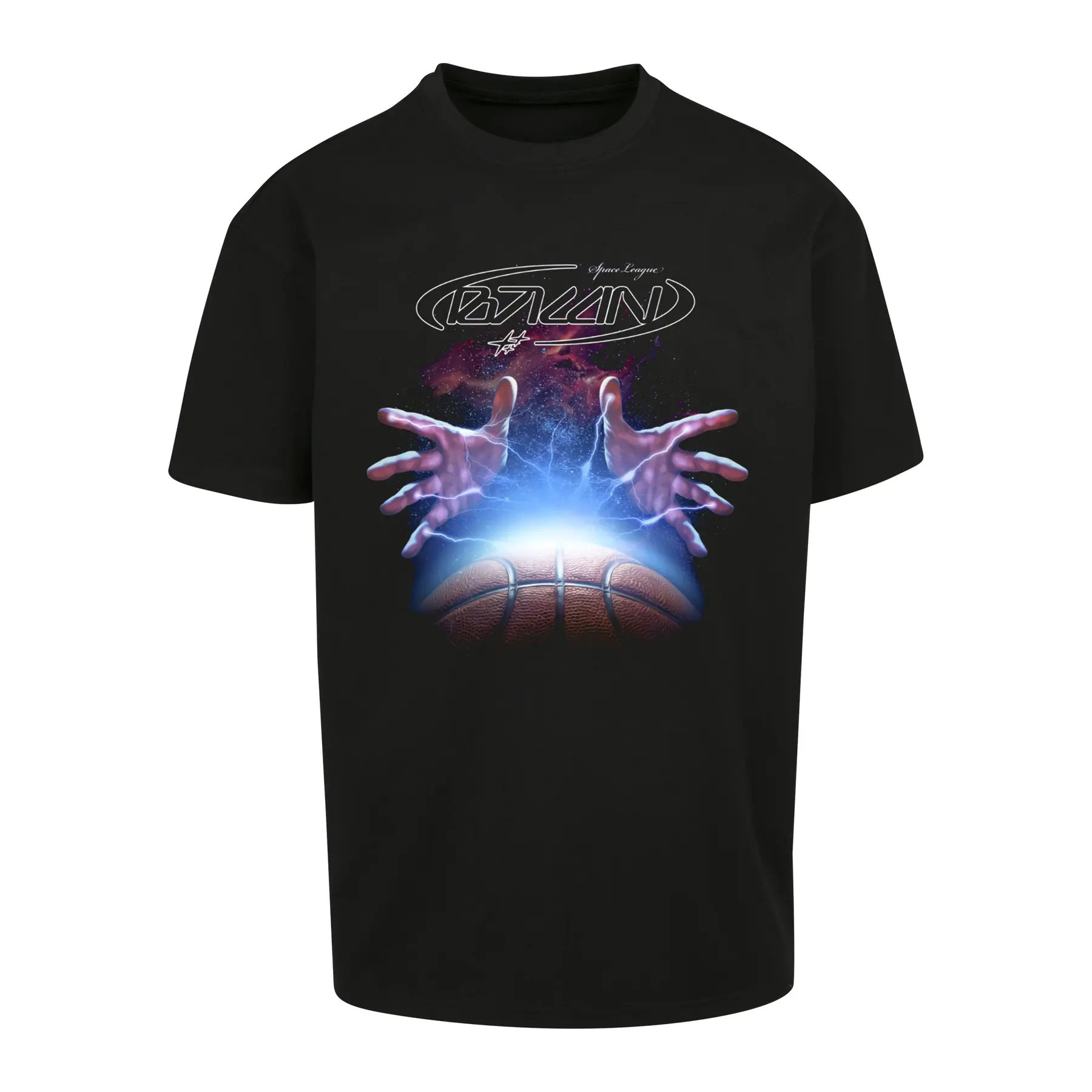 Übergroßes T-Shirt Mister Tee Space Ball