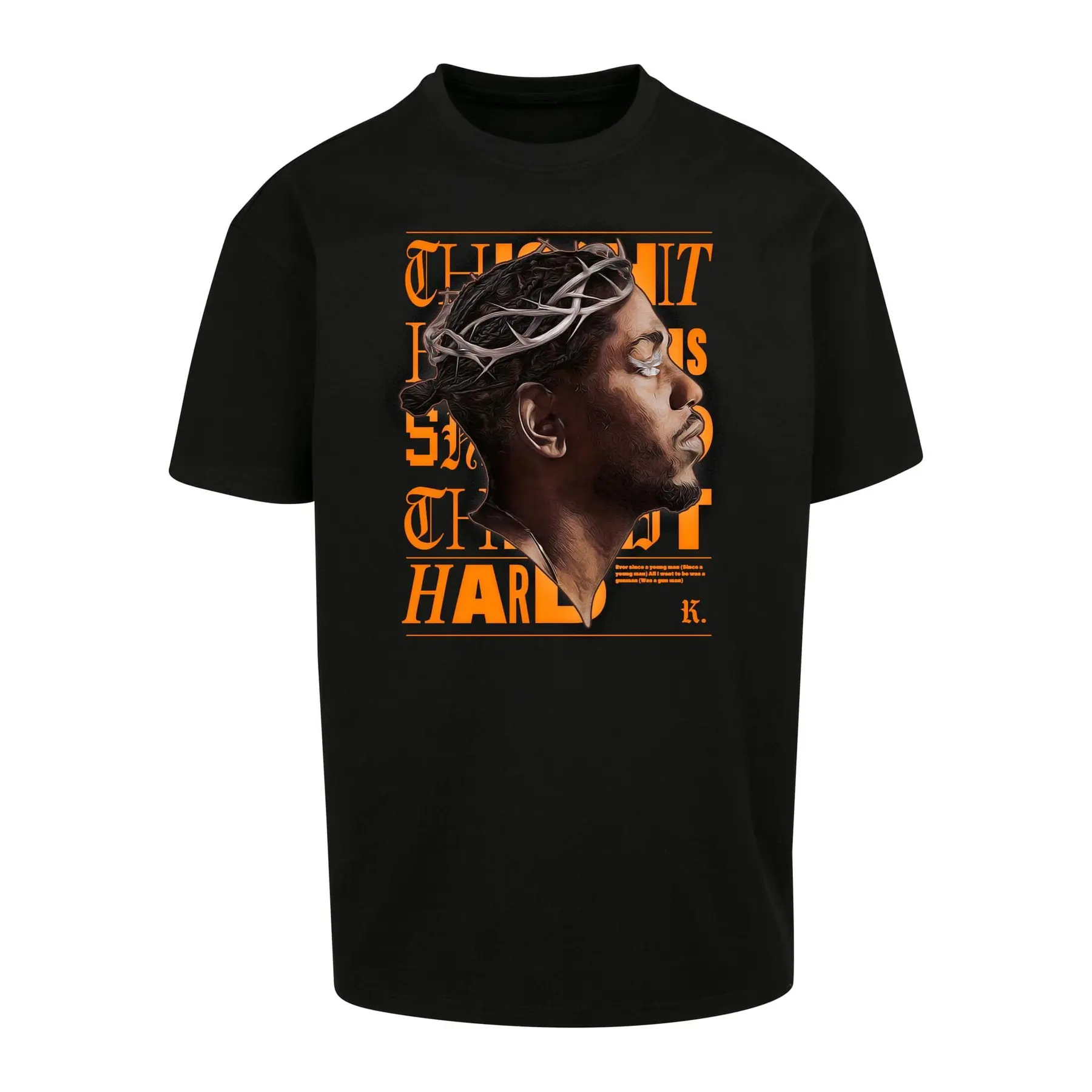 Übergroßes T-Shirt Mister Tee K-Dot