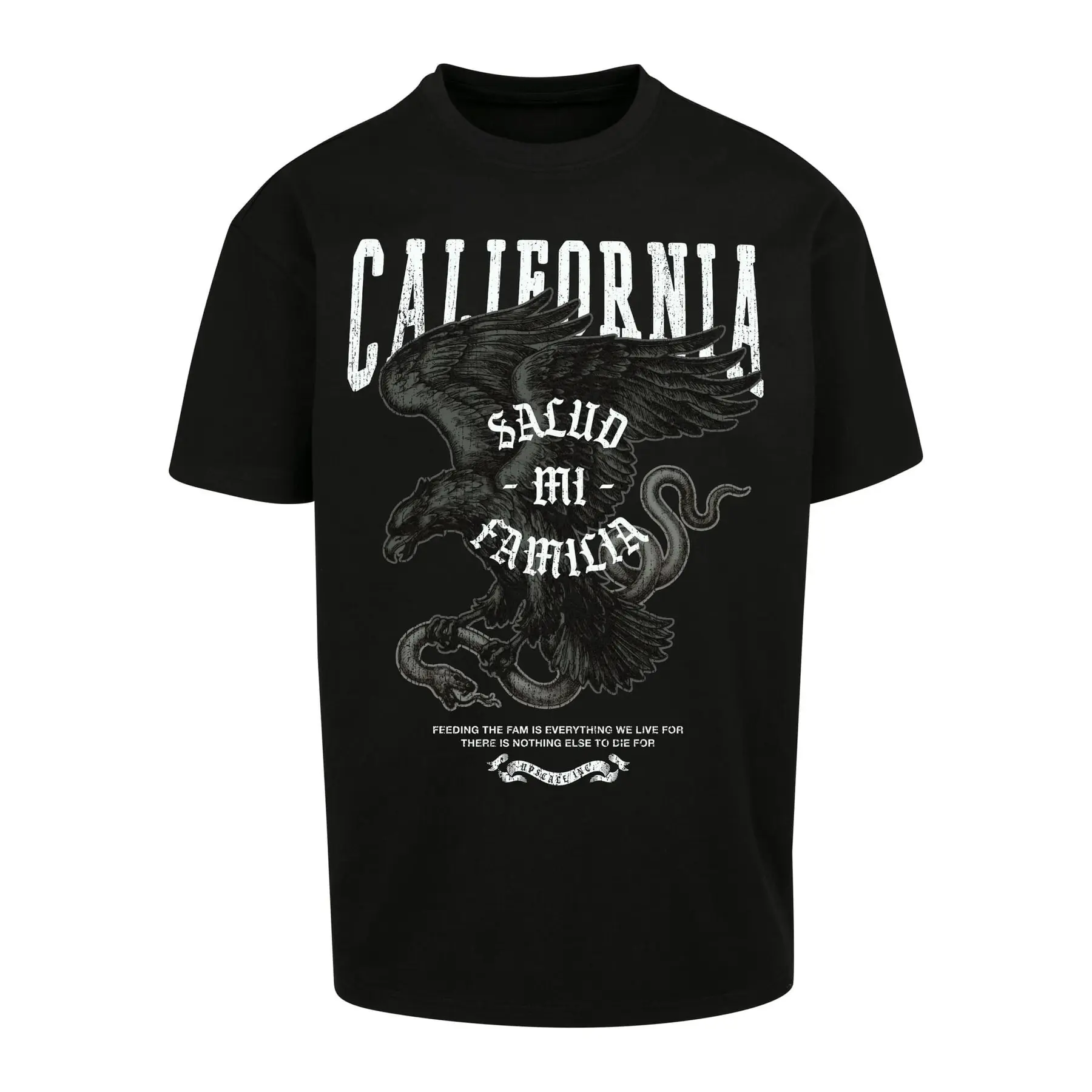 Übergroßes T-Shirt Mister Tee La Familia